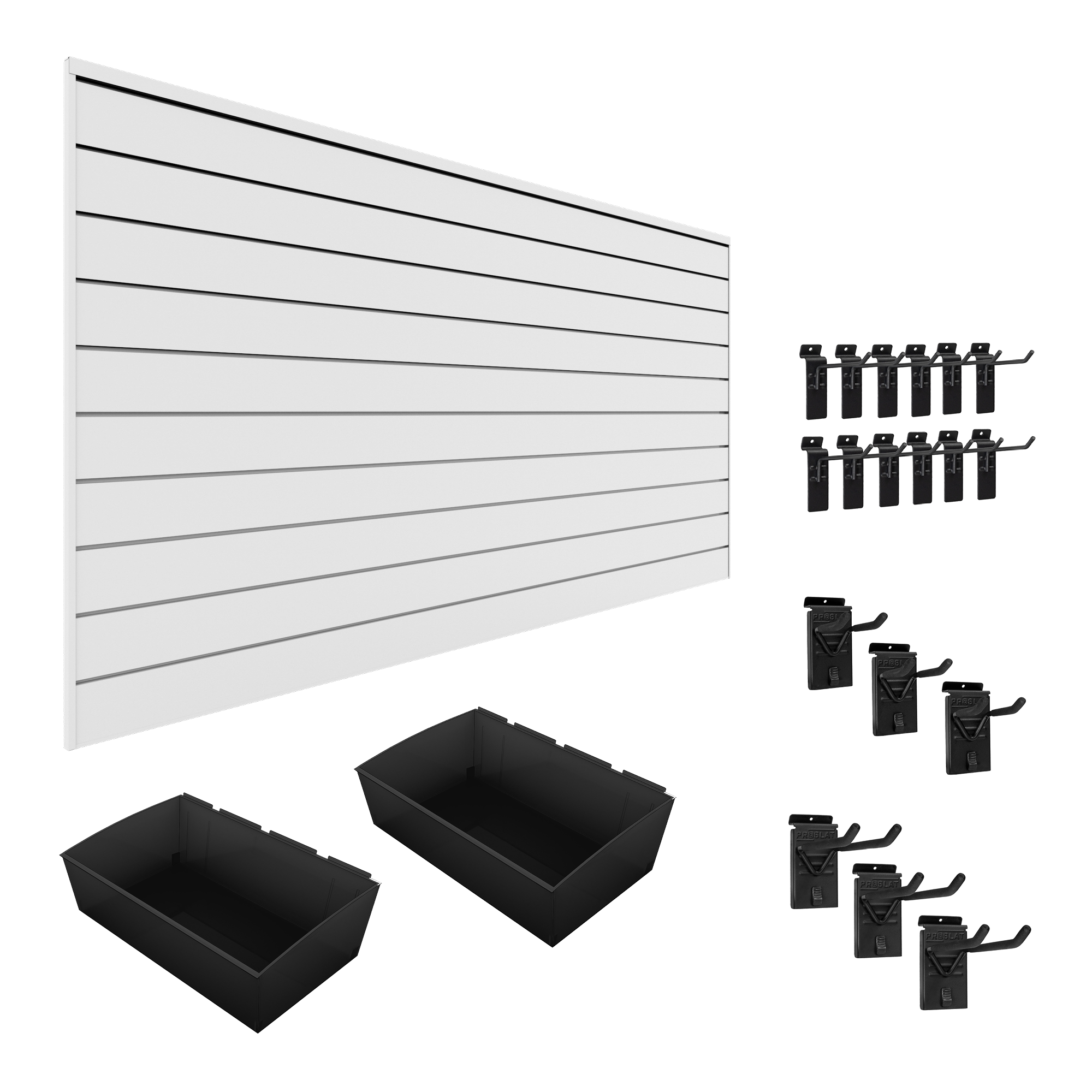 Classic Slatwall Organizer Bundle – STEALTH