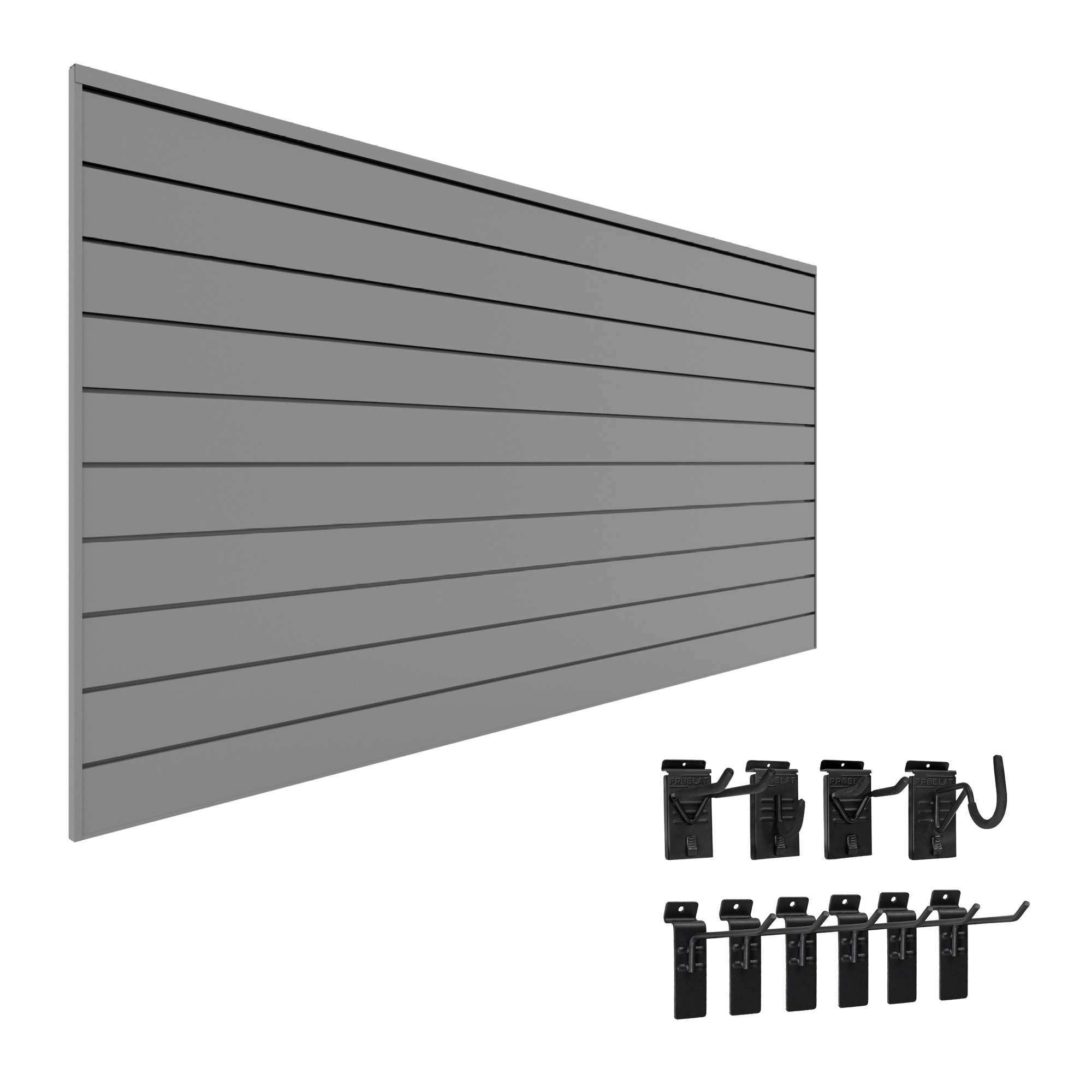 PVC Slatwall Mini Hook Kit Bundle – STEALTH