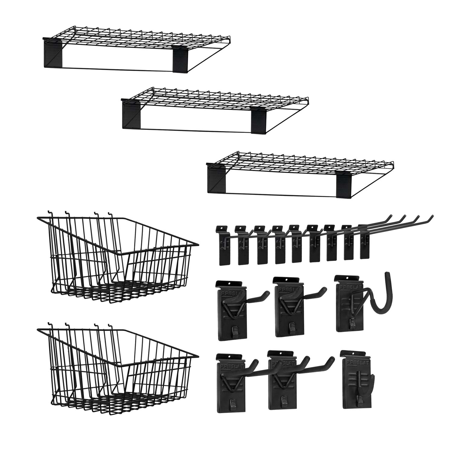 PROCORE PLUS Slatwall Ultimate Bundle – STEALTH