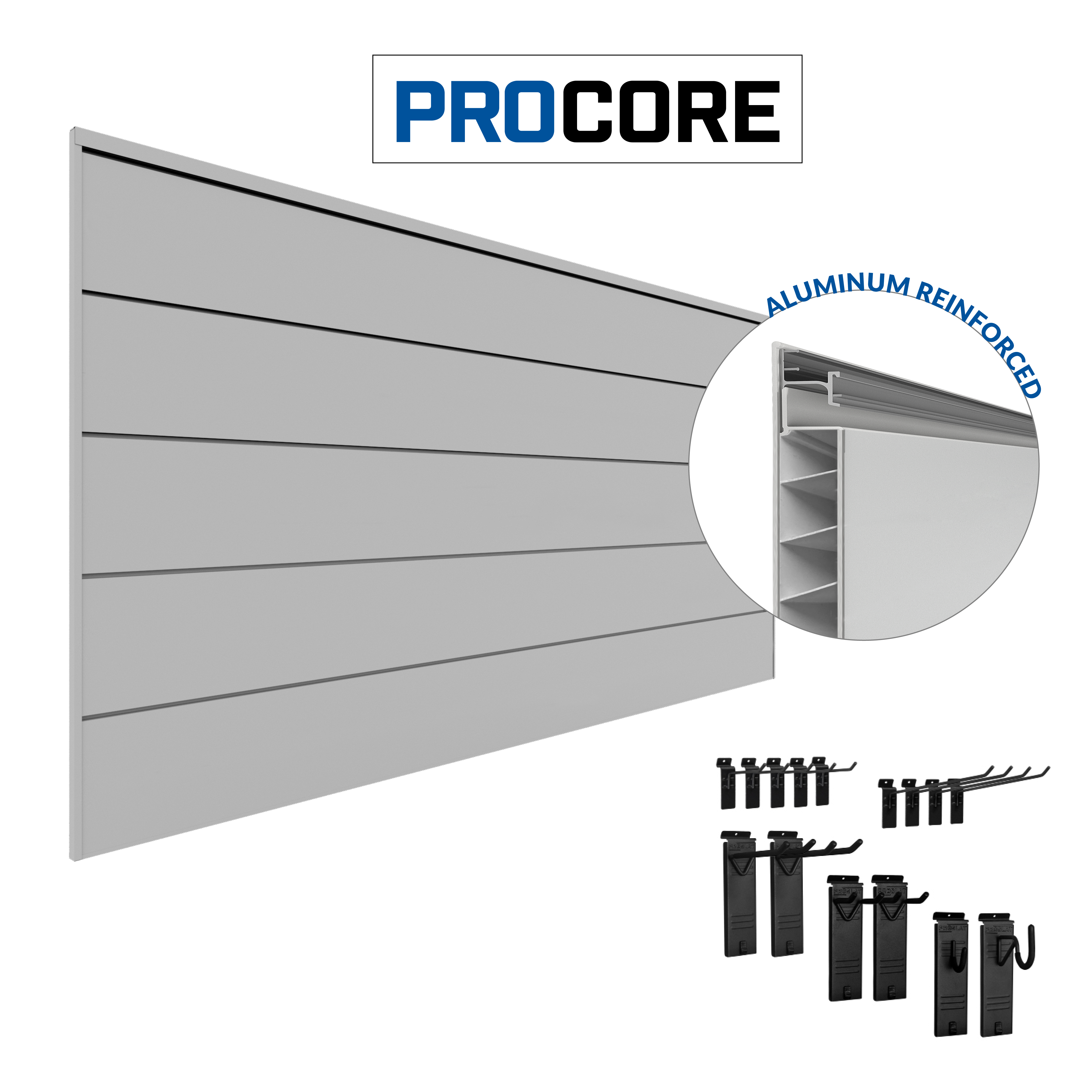 XL PROCORE Slatwall Basic Bundle