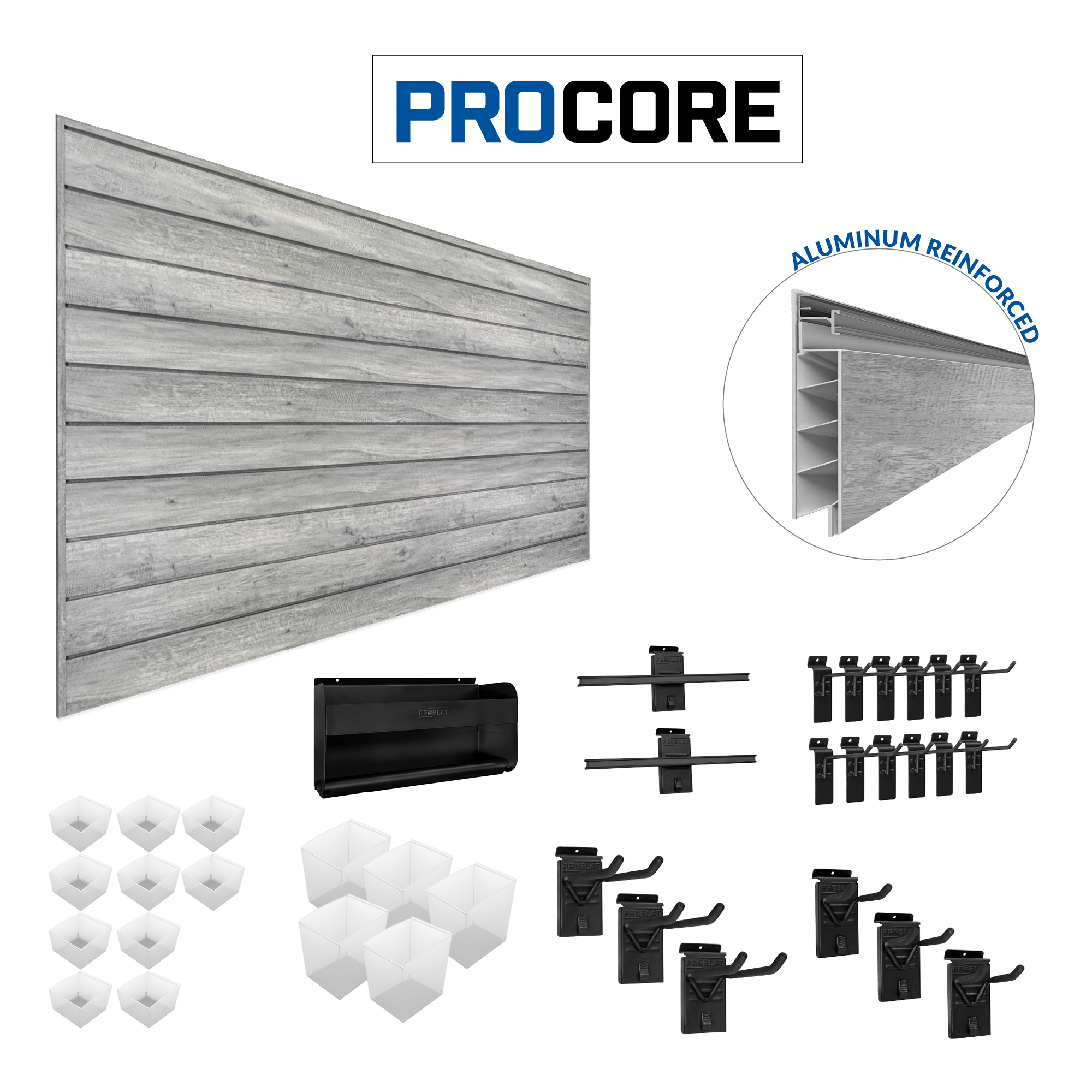 PROCORE Slatwall Handyman bundle