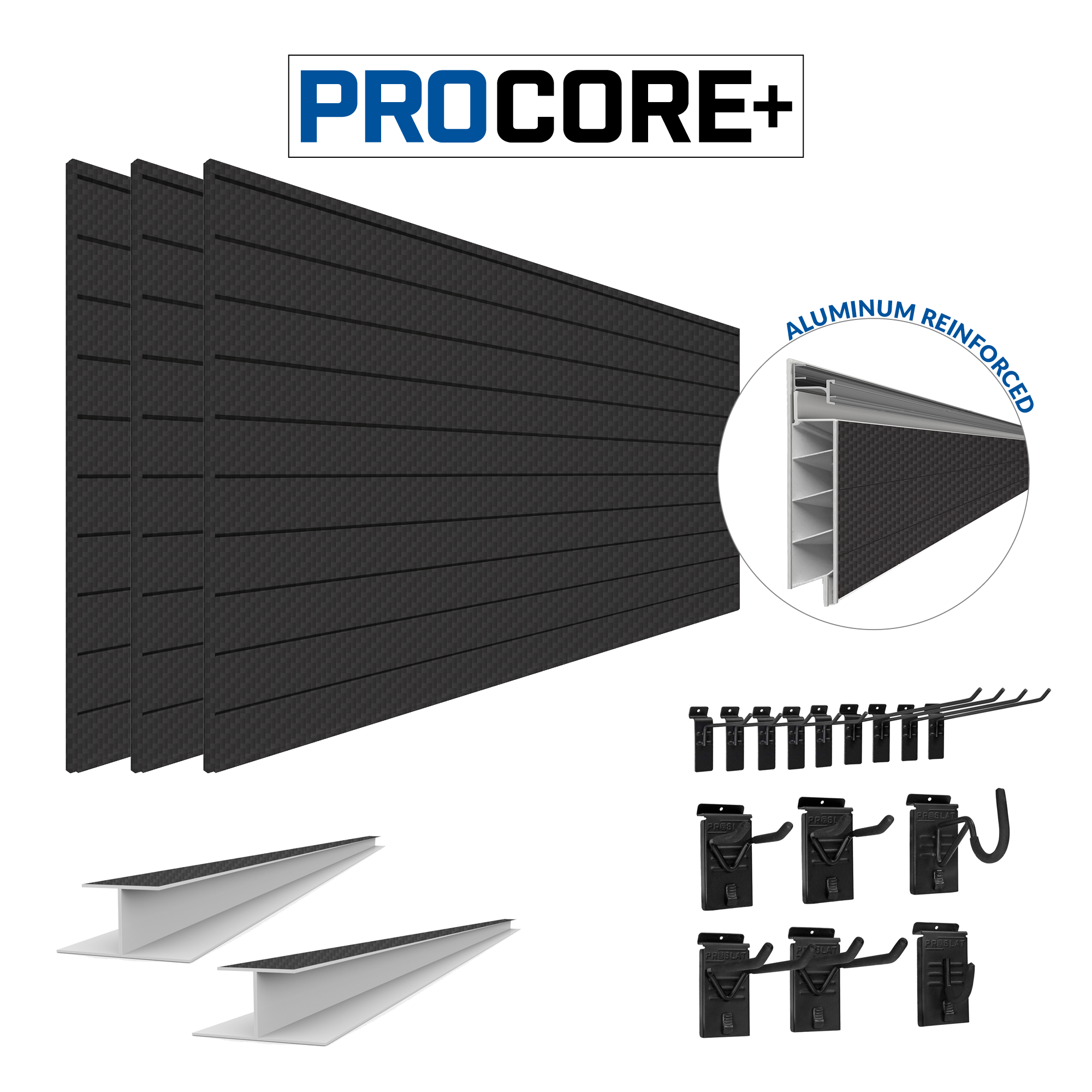 PROCORE PLUS Slatwall The standard – STEALTH