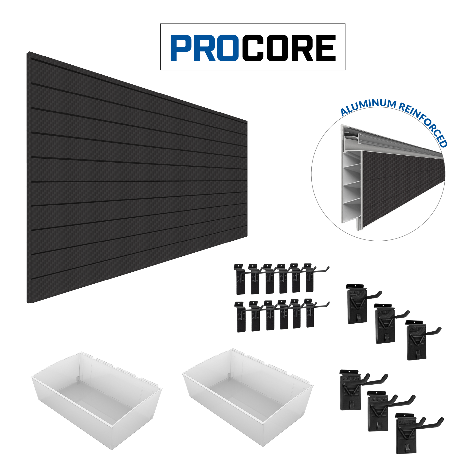 PROCORE Slatwall Organizer Bundle