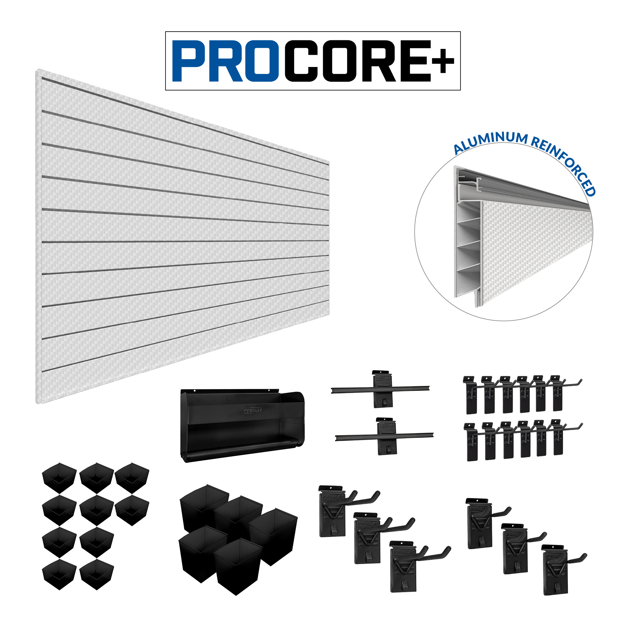PROCORE PLUS Slatwall Handyman bundle – STEALTH