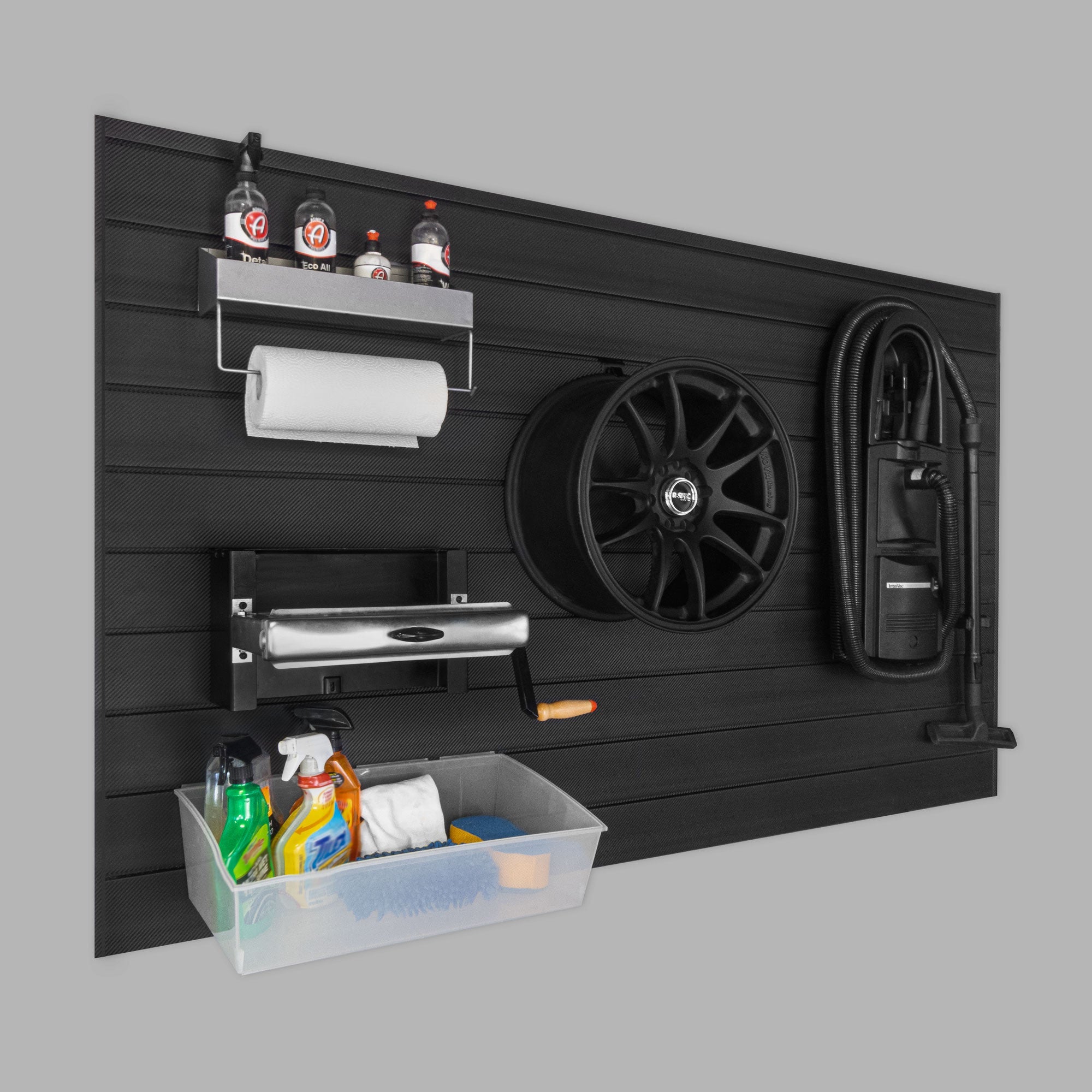 4 ft. x 8 ft. PROCORE PLUS PVC Slatwall – 3 Pack 96 sq ft