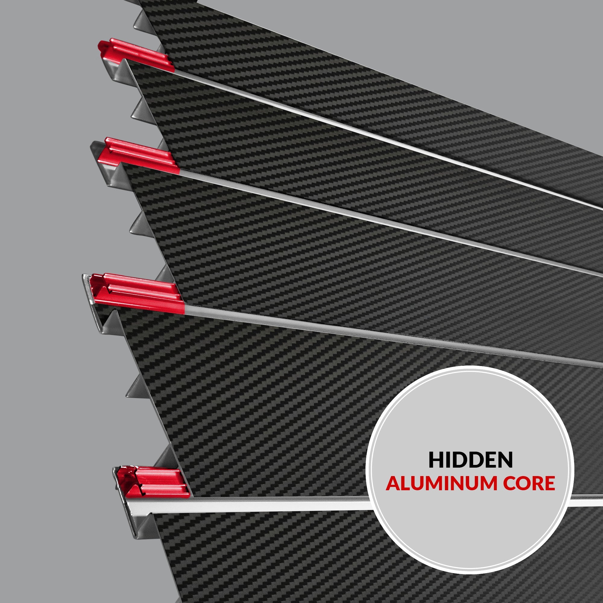 4 ft. x 8 ft. PROCORE PLUS PVC Slatwall – 4 Pack 128 sq ft