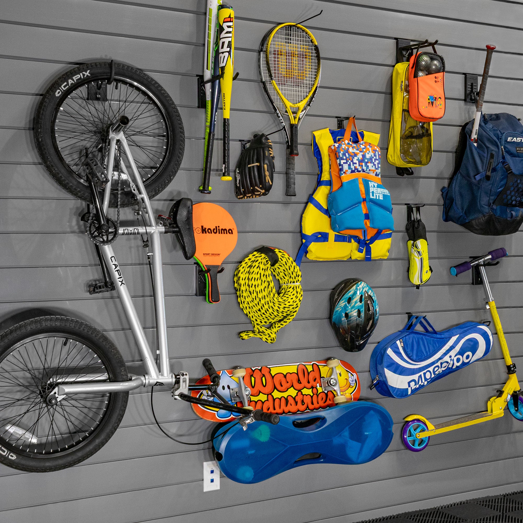 PVC Slatwall Basic Bundle – STEALTH