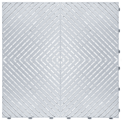 Ribtrax Smooth – Pearl Silver Tile