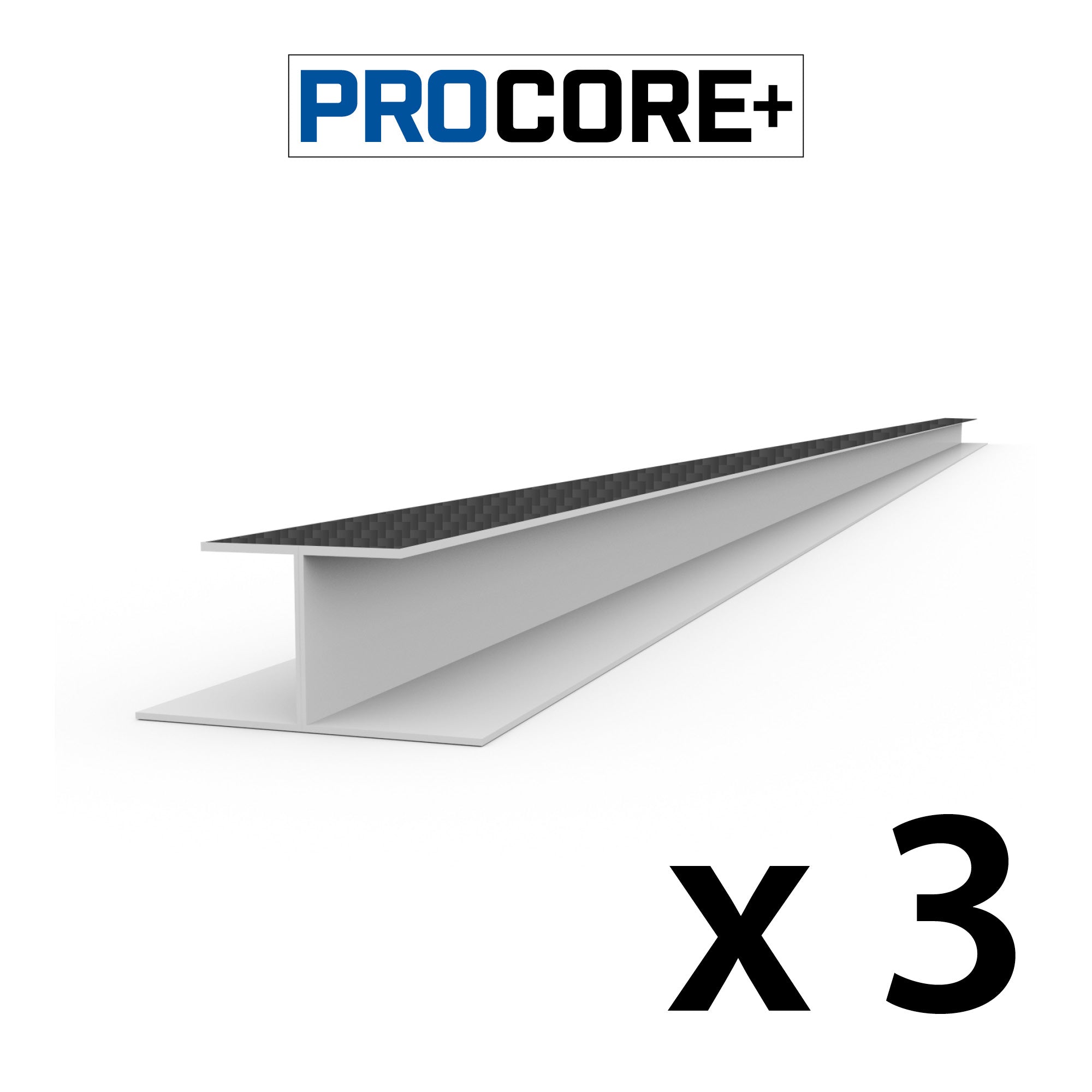 8 ft. PROCORE PLUS PVC H-Trim Pack
