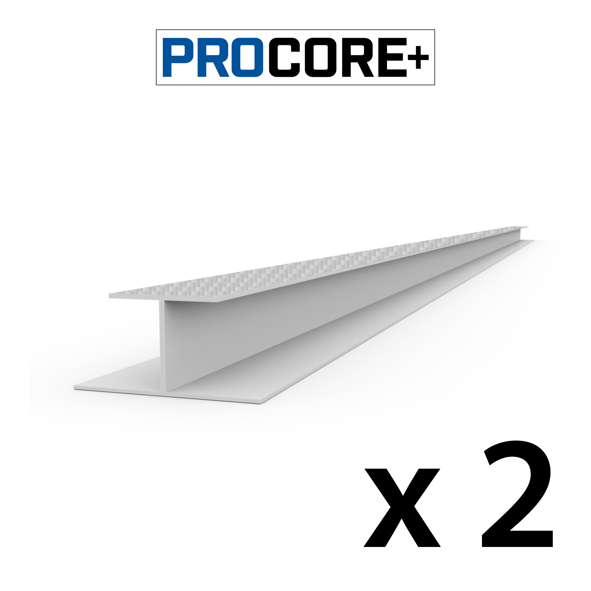 8 ft. PROCORE PLUS PVC H-Trim Pack