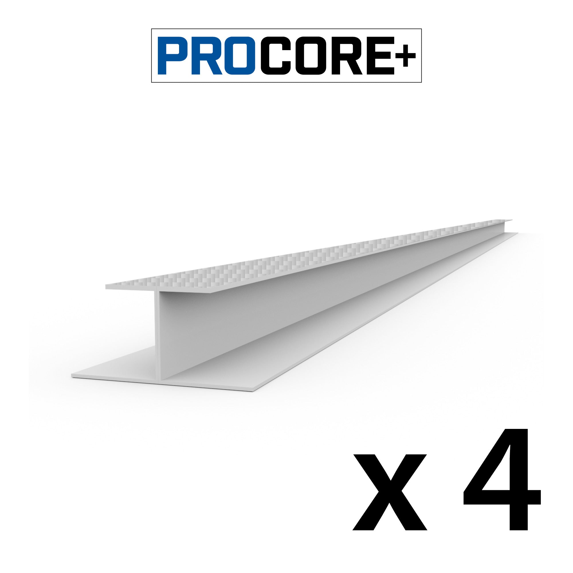 8 ft. PROCORE PLUS PVC H-Trim Pack