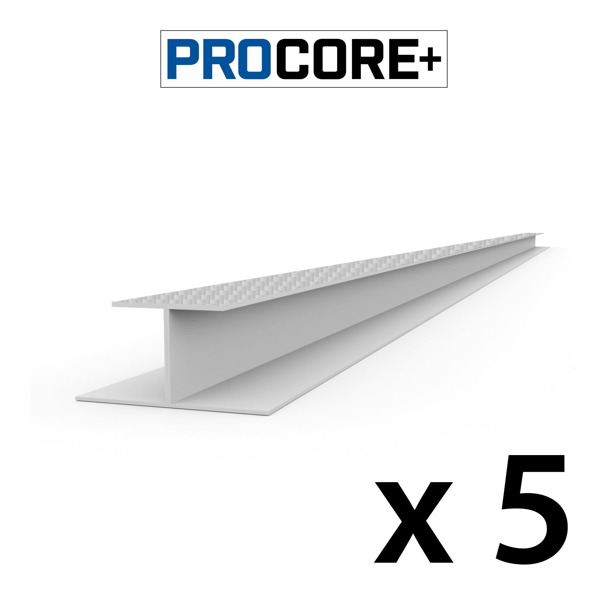 8 ft. PROCORE PLUS PVC H-Trim Pack