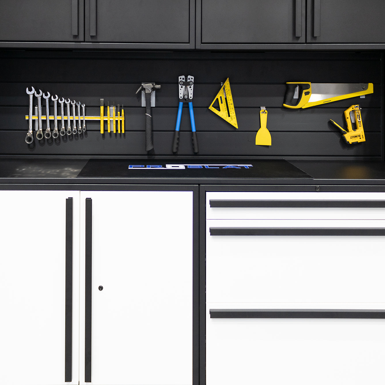60 inch ProCore Plus slatwall backsplash - Proslat US