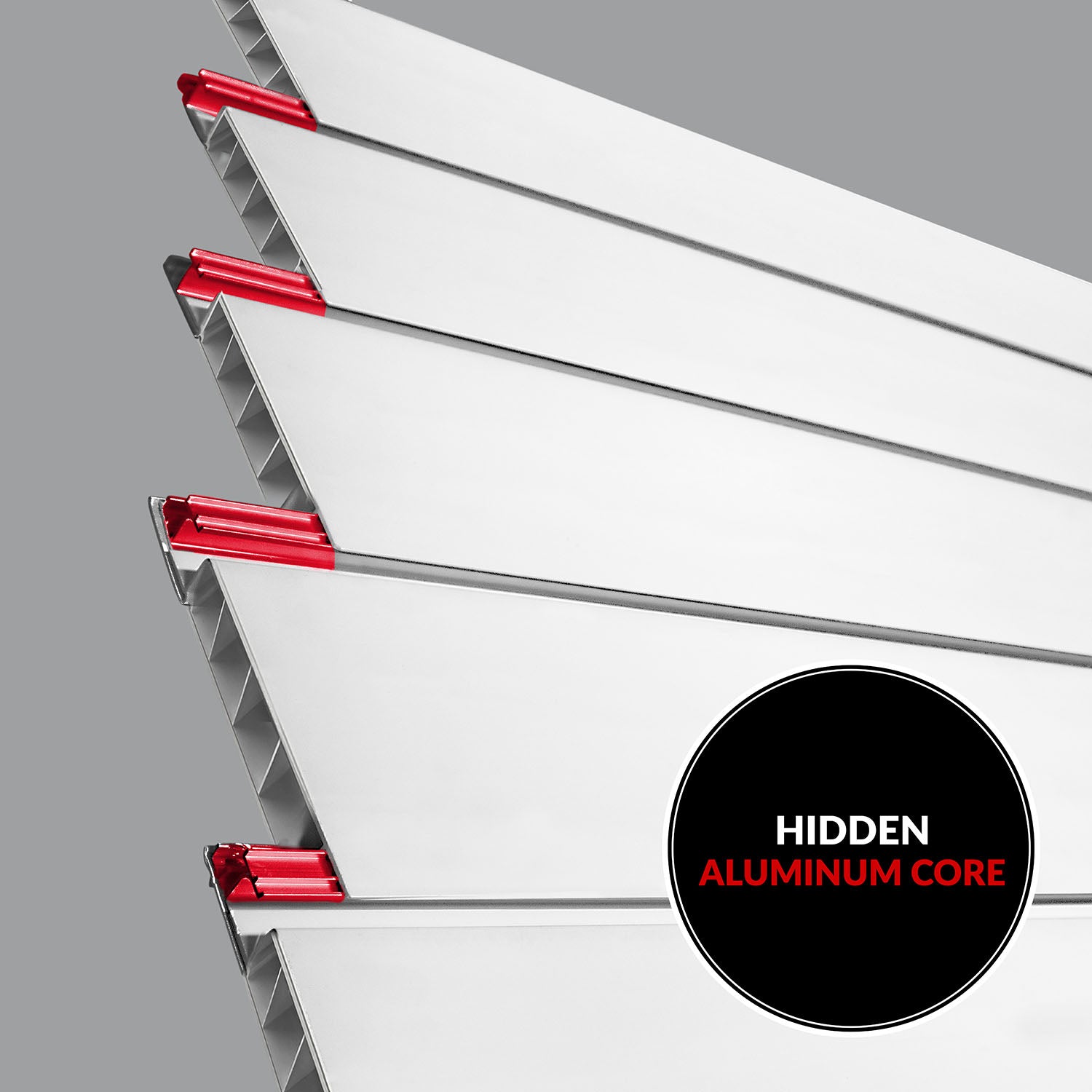 4 ft. x 8 ft. PROCORE PVC Slatwall – 3 Pack 96 sq ft