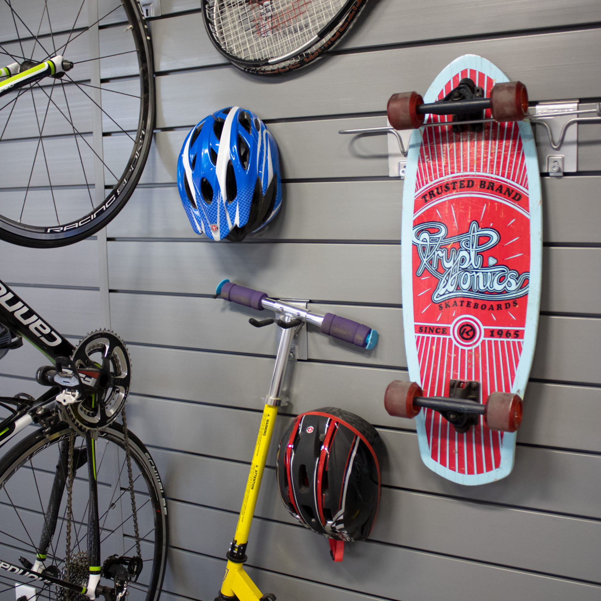 4 ft. x 8 ft. PVC Slatwall – 3 pack 96 sq ft