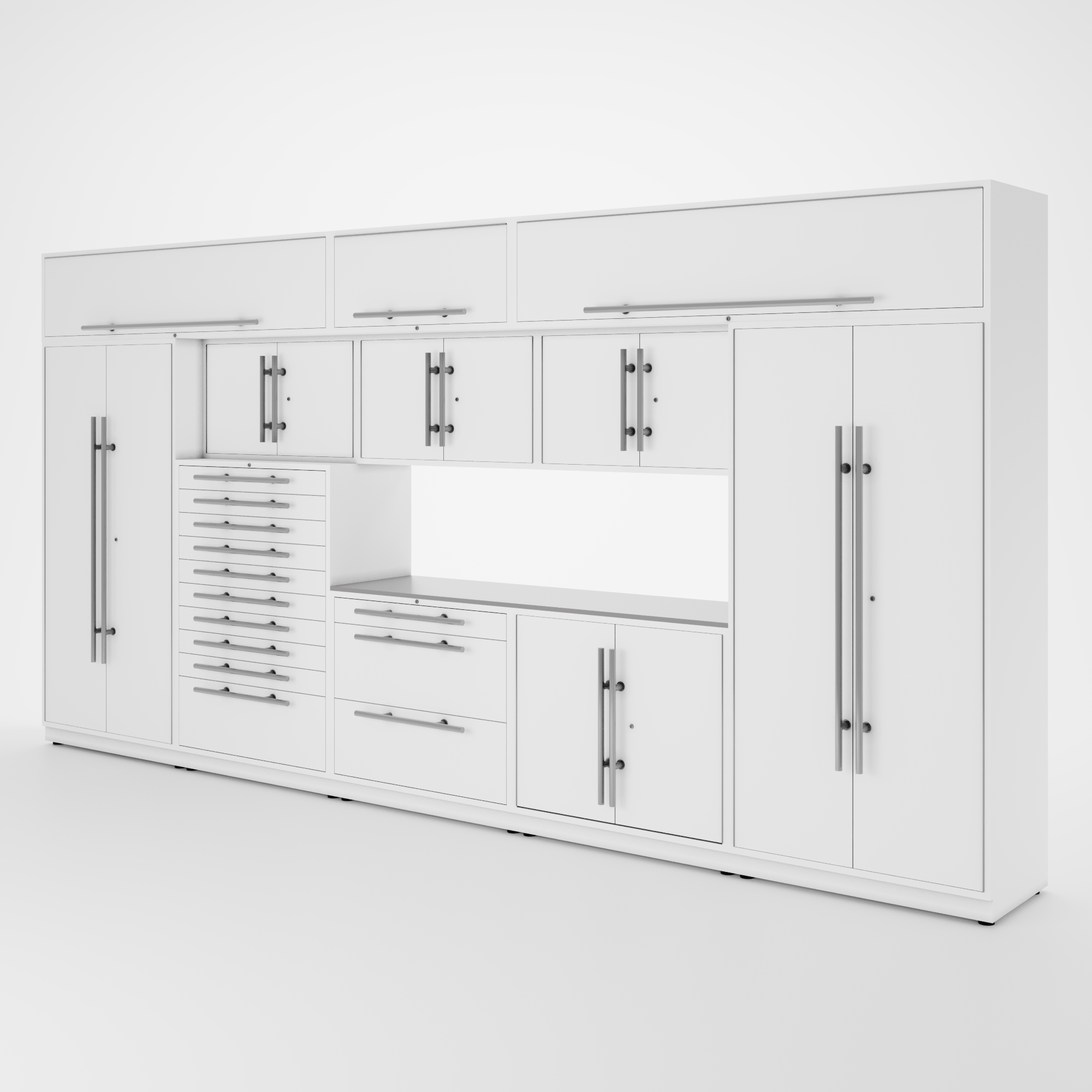 LUX Cabinets – 16 ft set – TOOL – Overheads