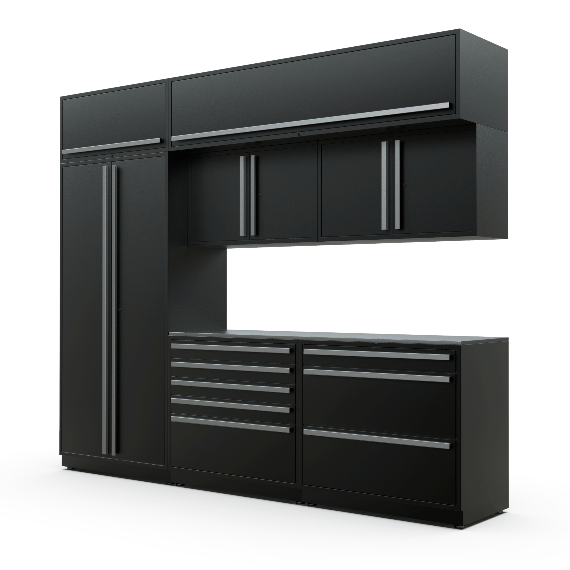 Garage Cabinets: FusionPlus 10 ft set - TOOL - Overheads