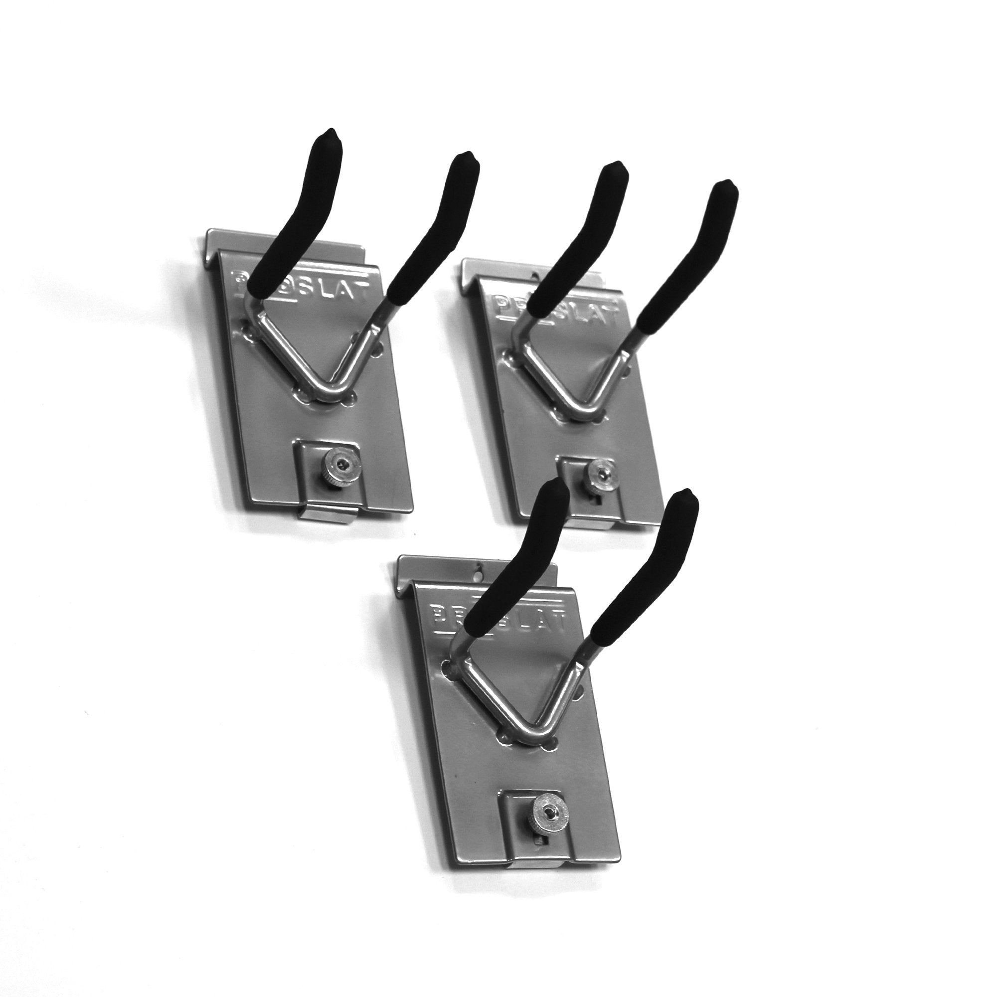 Heavy-Duty 4 in. Double Hook – 3 Pack