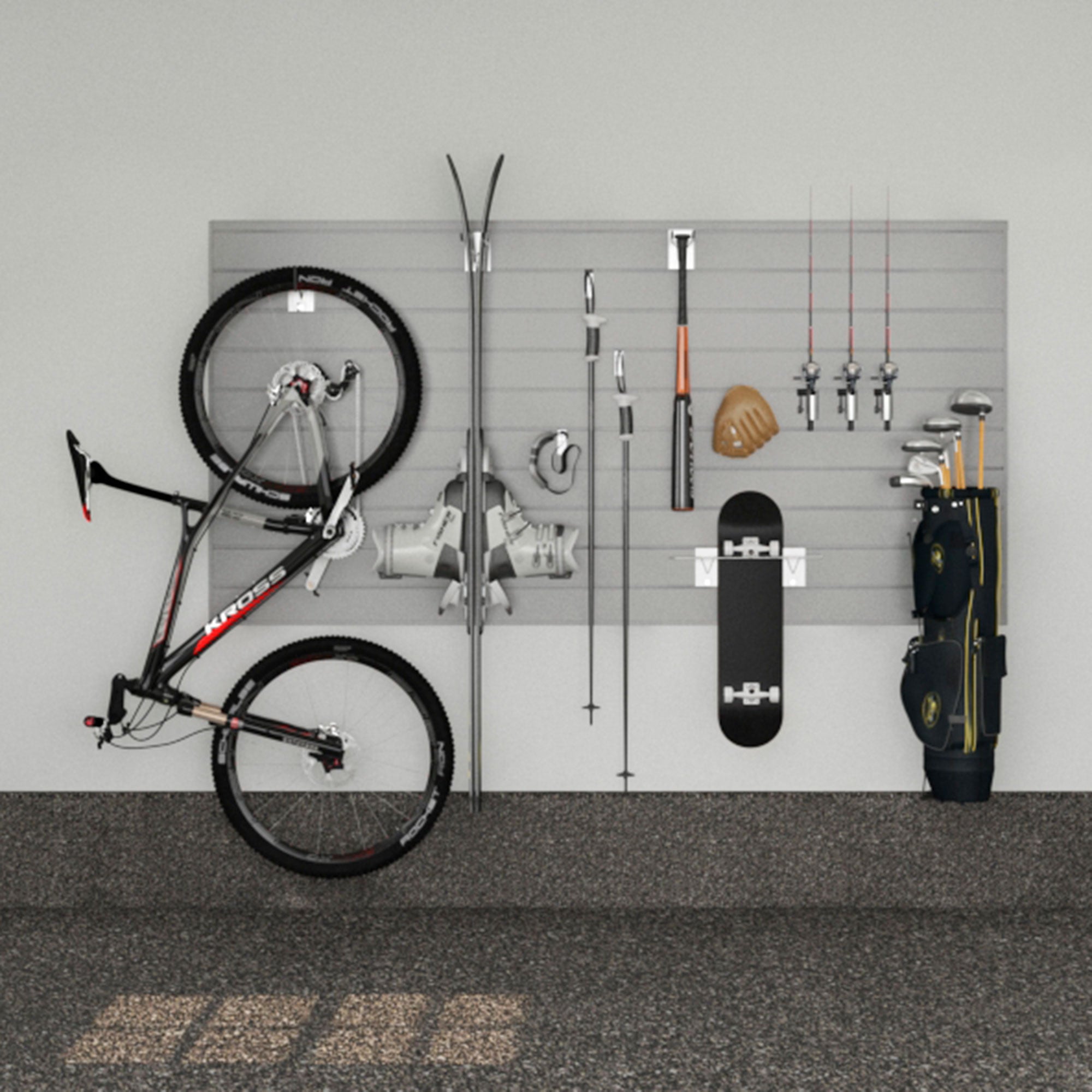 PVC Slatwall Sports Bundle