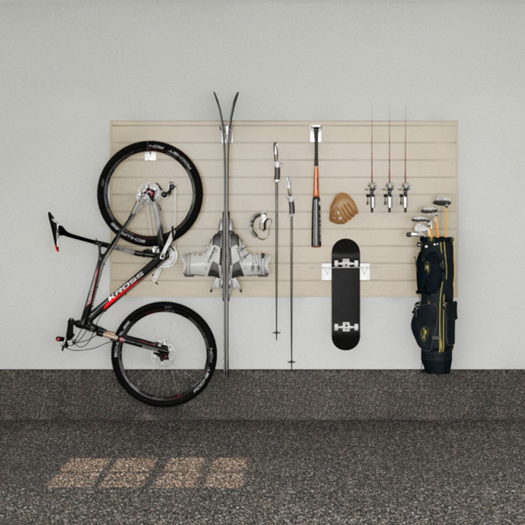 PVC Slatwall Sports Bundle