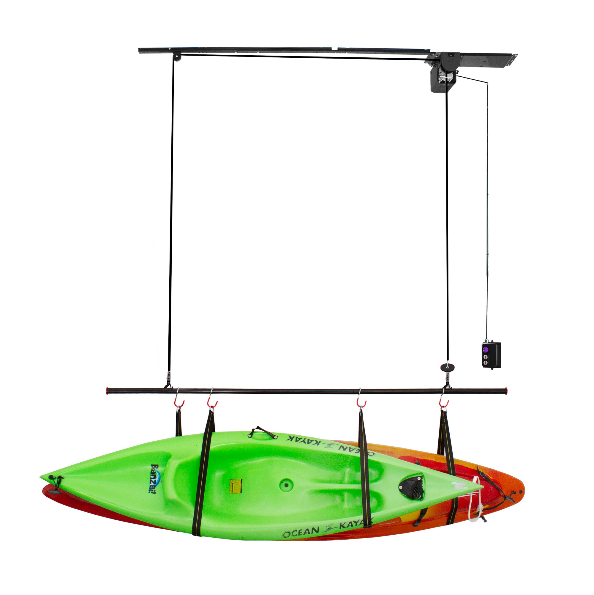 Garage Gator Dual Canoe Kayak 220 lb Lift Kit