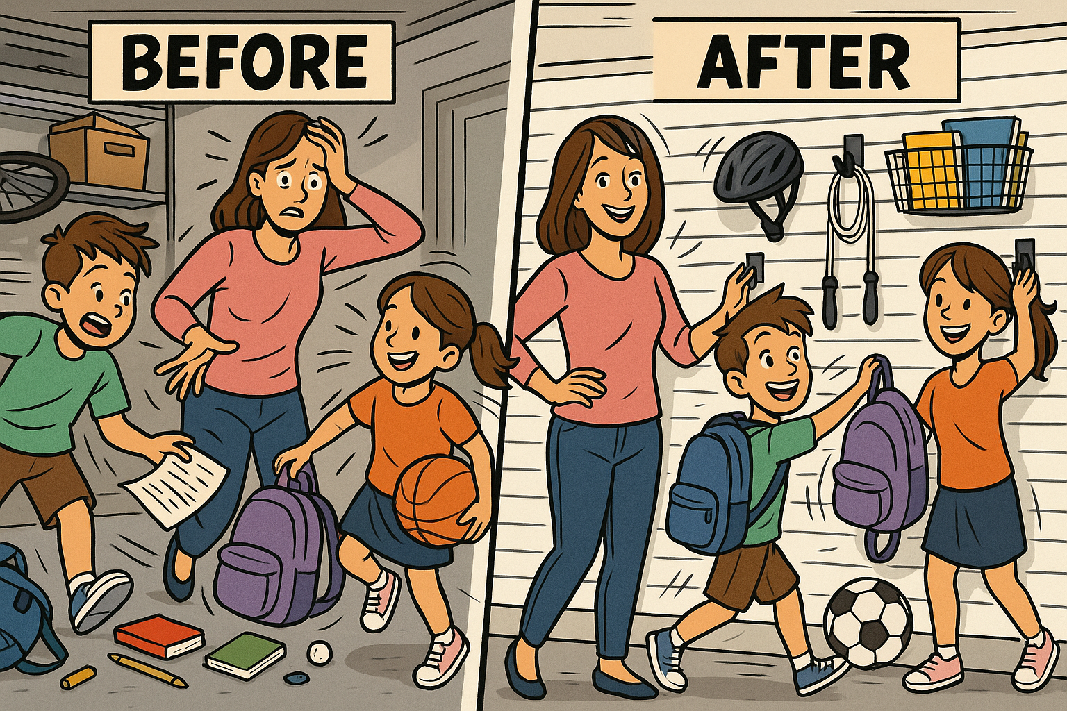 🏡 Back-to-School Starts in the Garage