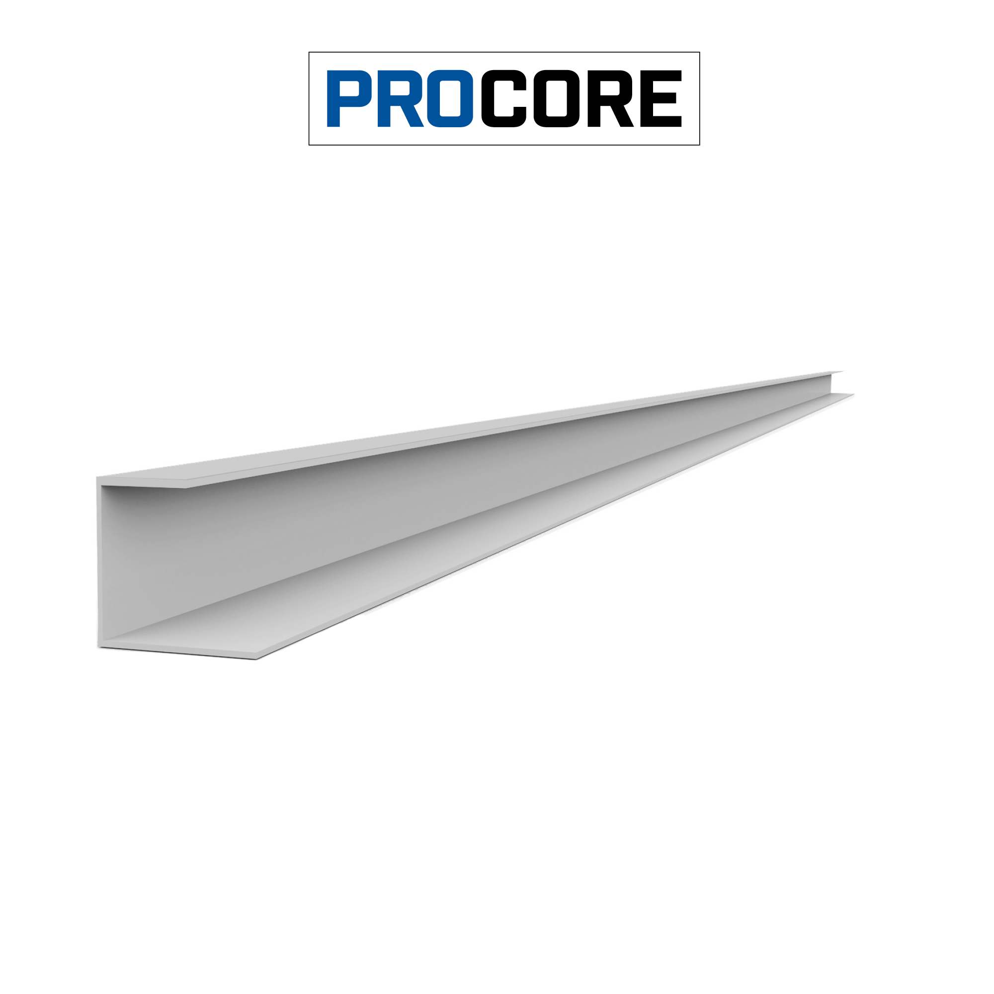 8 ft. PROCORE PVC Side Trim Pack – Gray