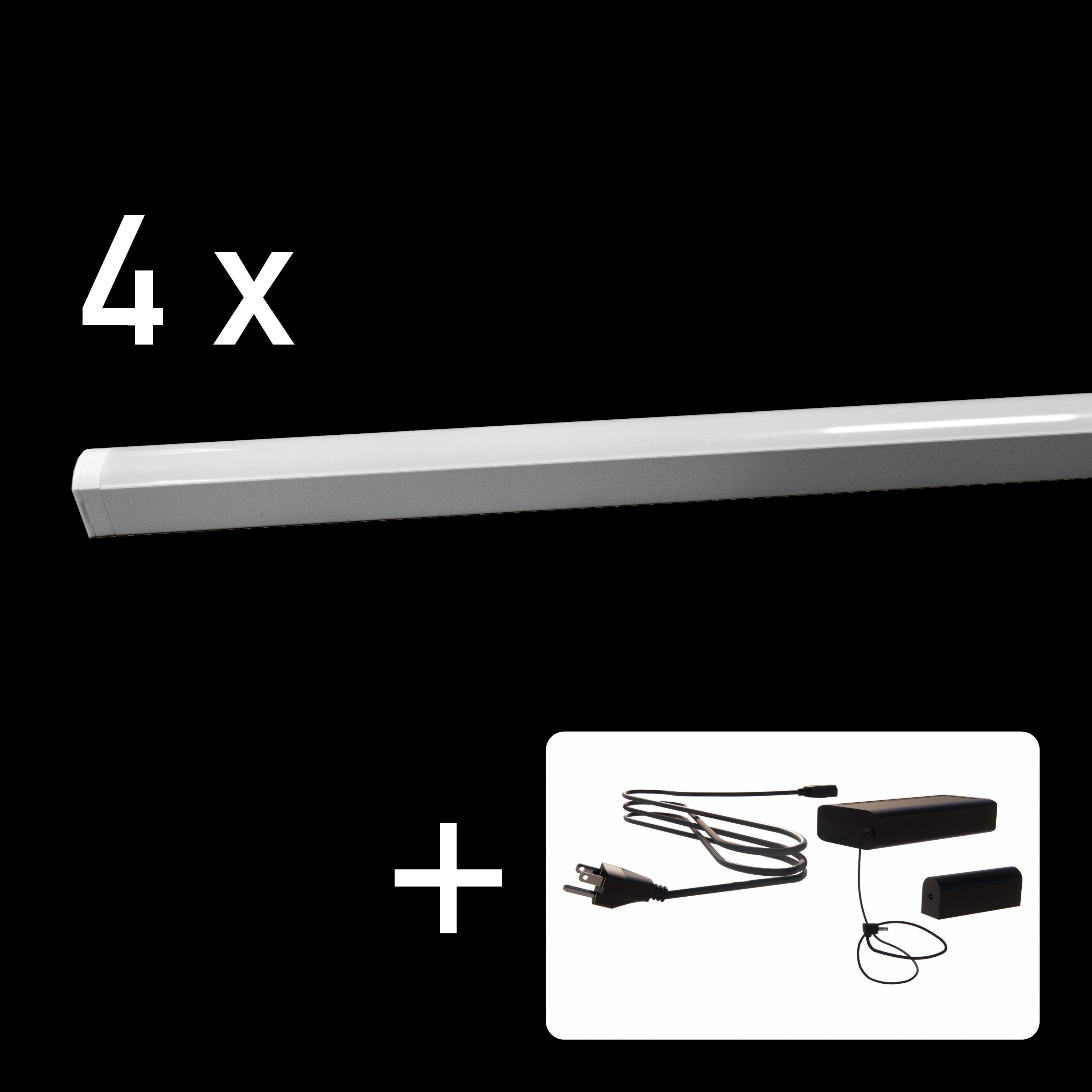 LED Under Cabinet Light Kit – 4 pack