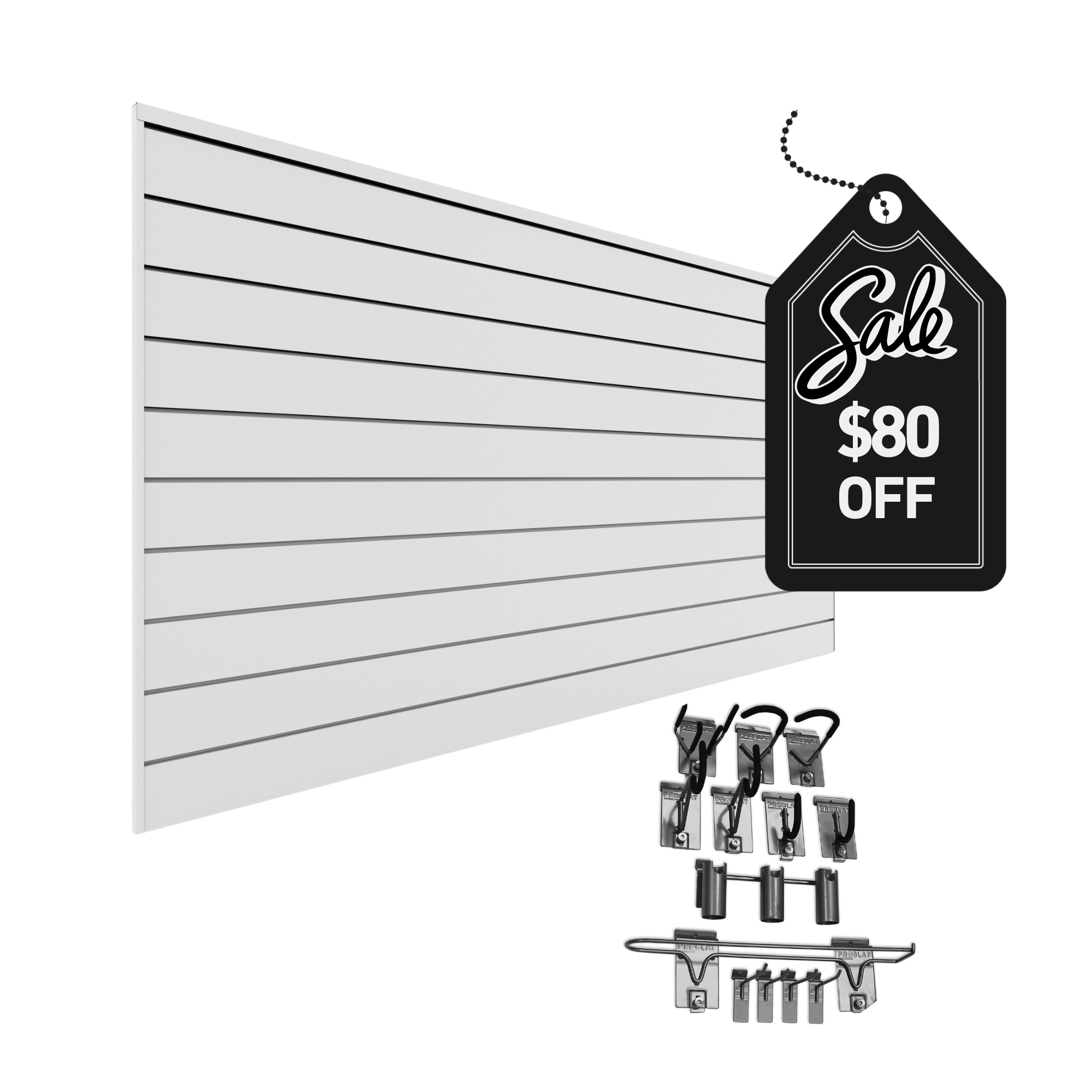 PVC Slatwall Sports Bundle