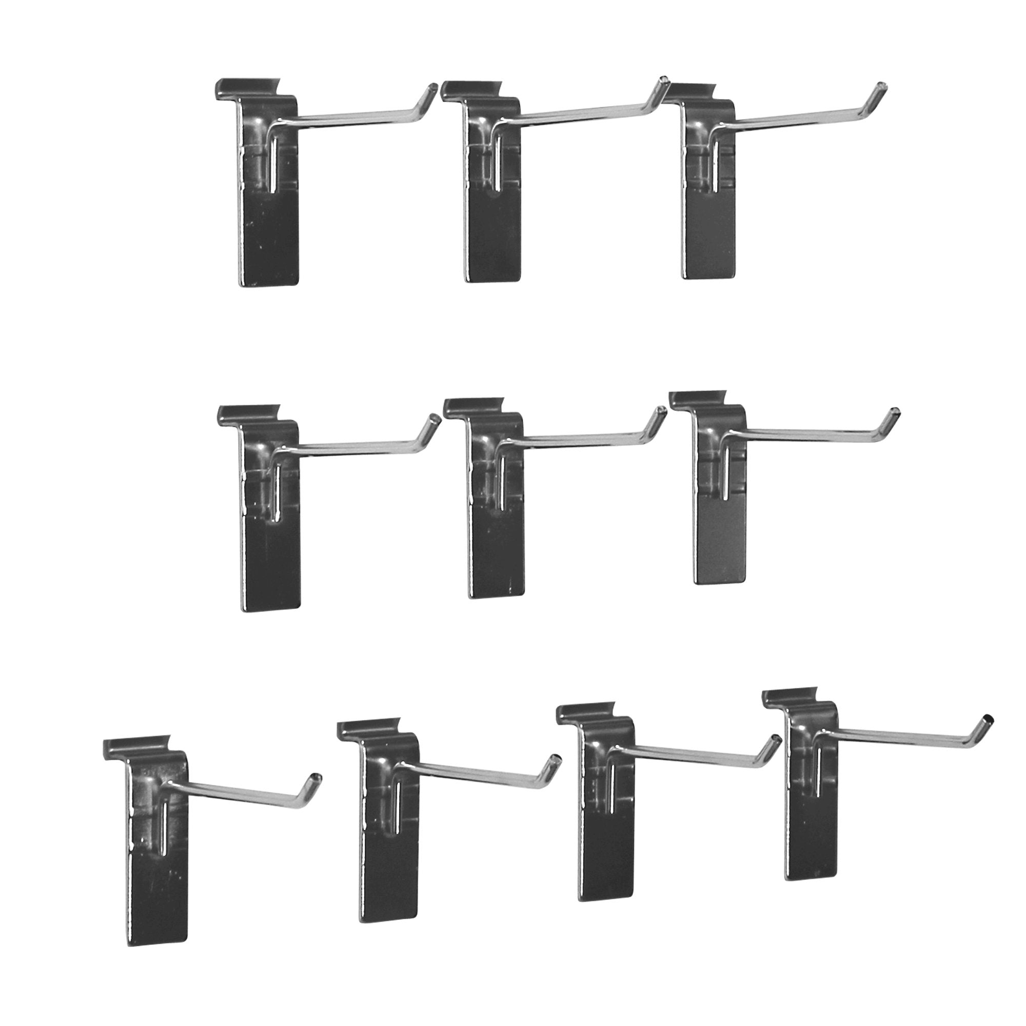 4 in. Chrome Hook – 10 pack