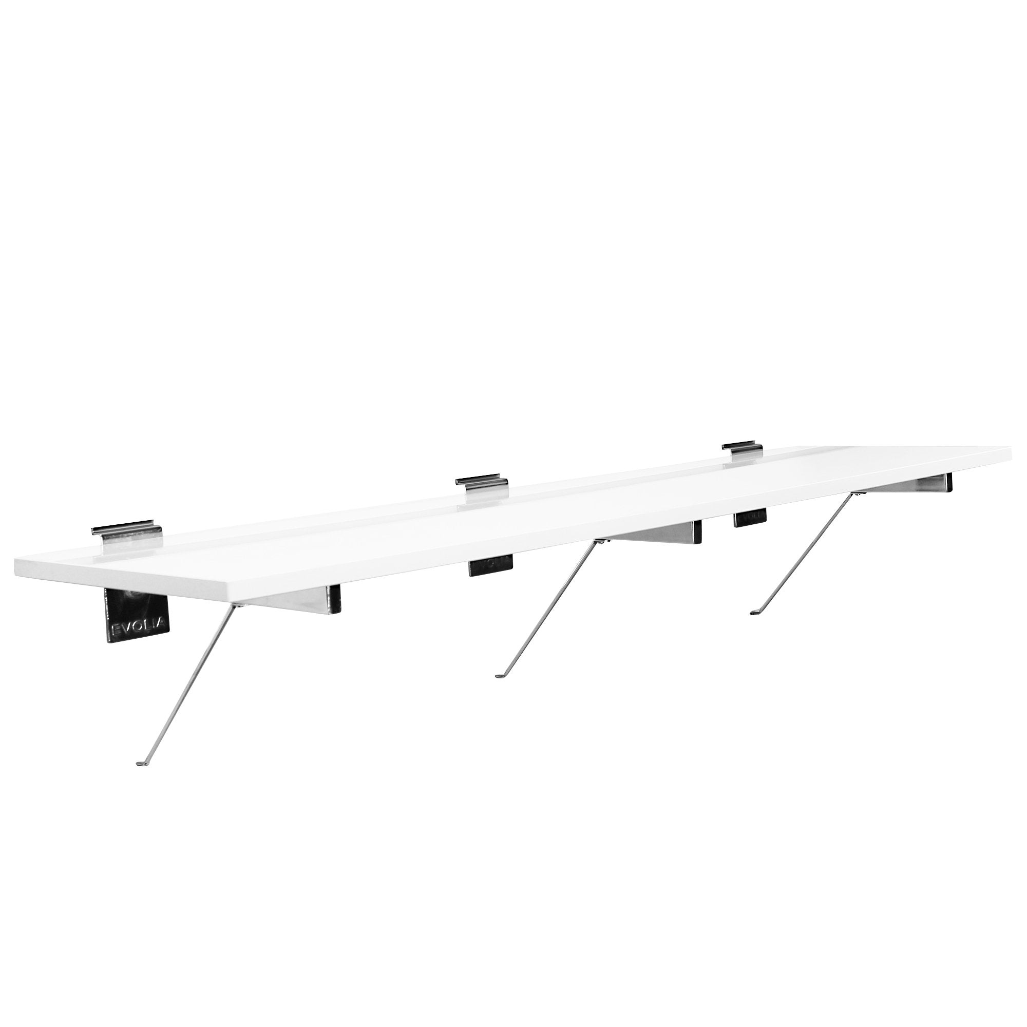 48 in. White Shelf