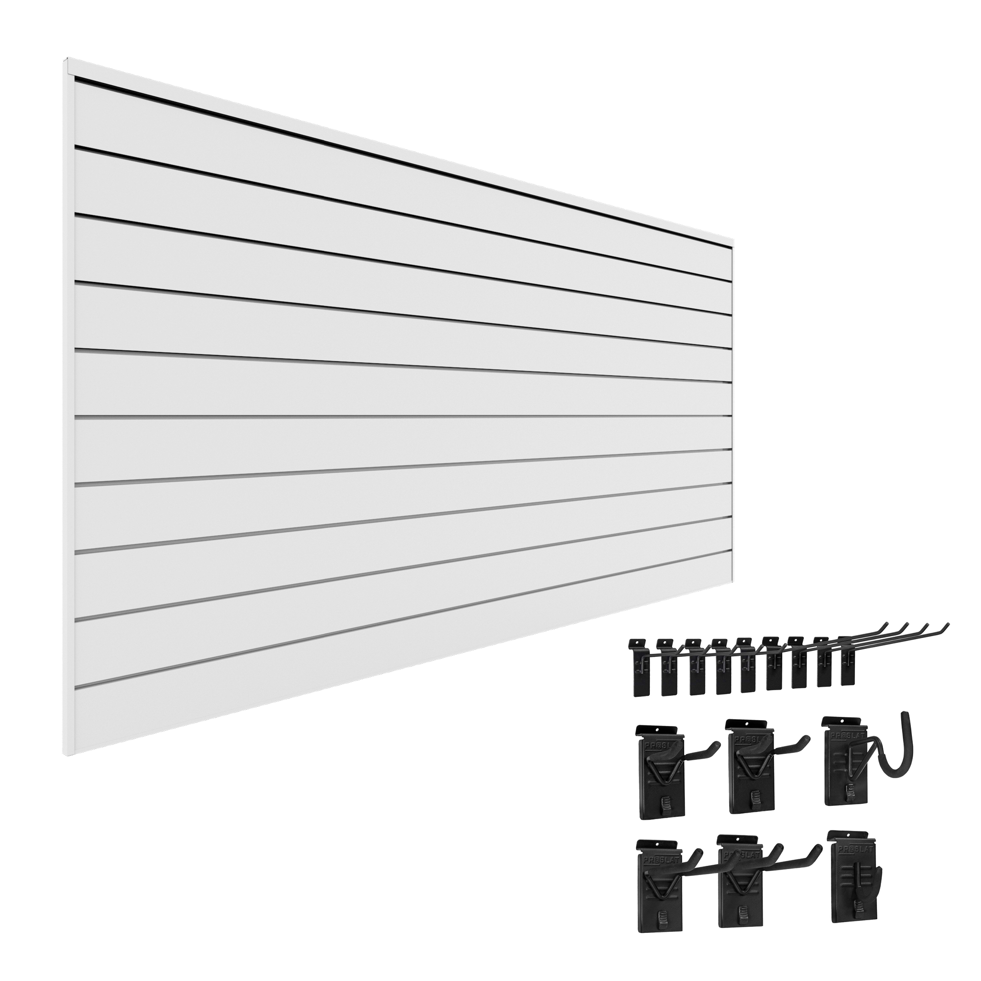 PVC Slatwall Basic Bundle – STEALTH