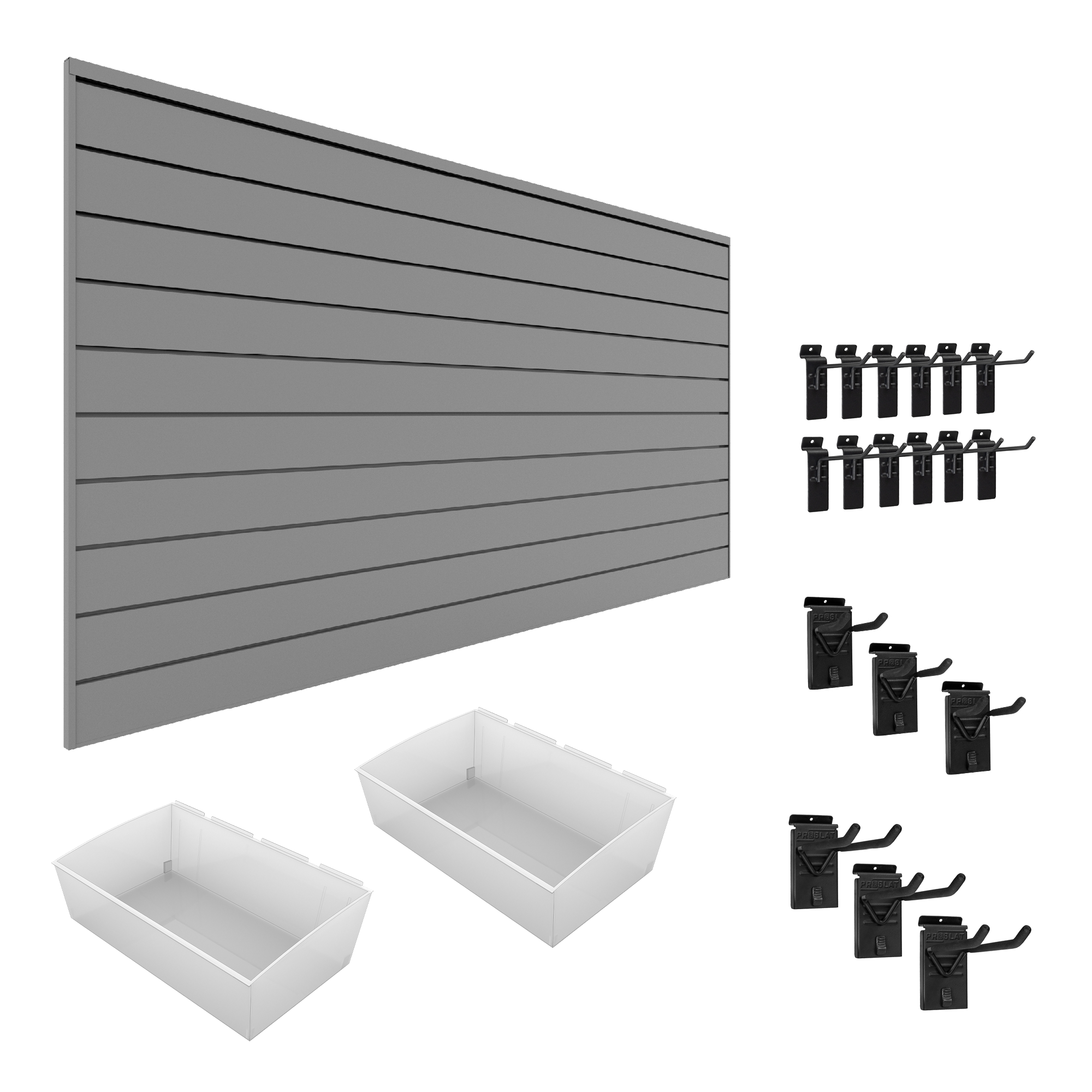 Classic Slatwall Organizer Bundle – STEALTH
