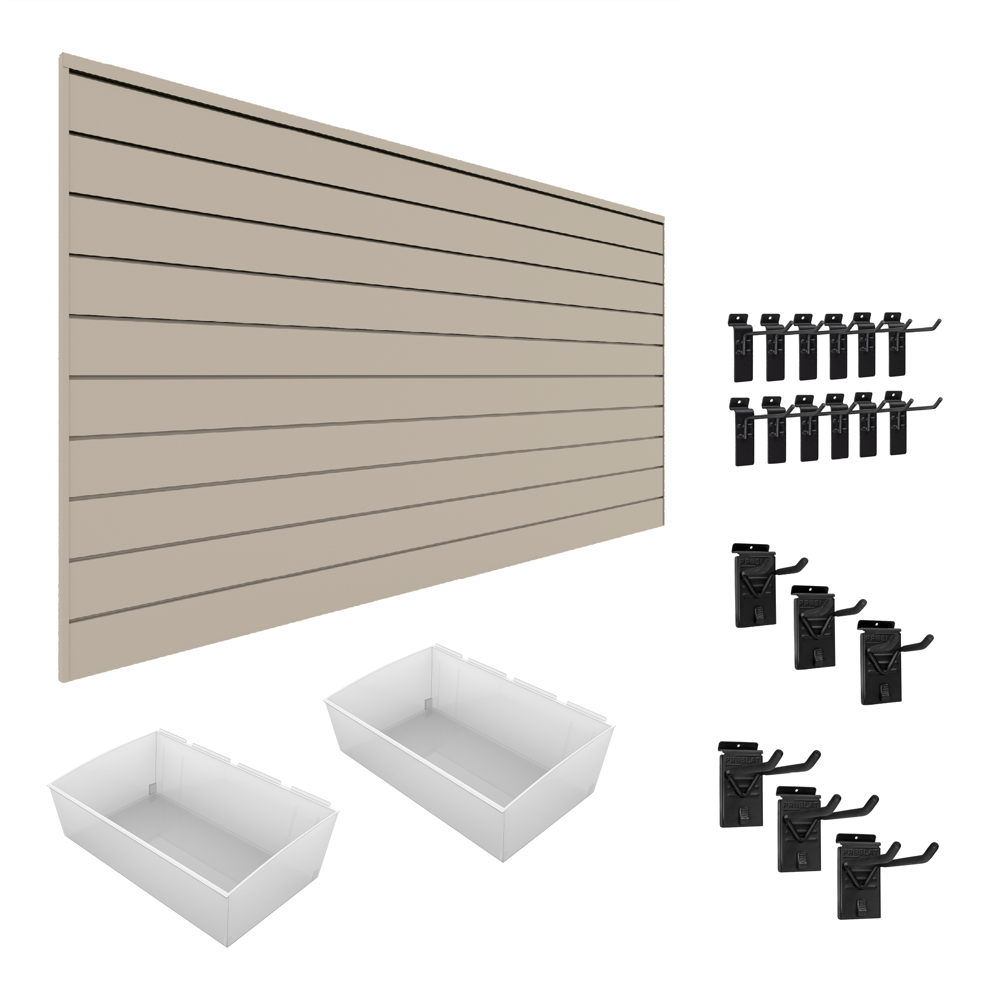 Classic Slatwall Organizer Bundle – STEALTH