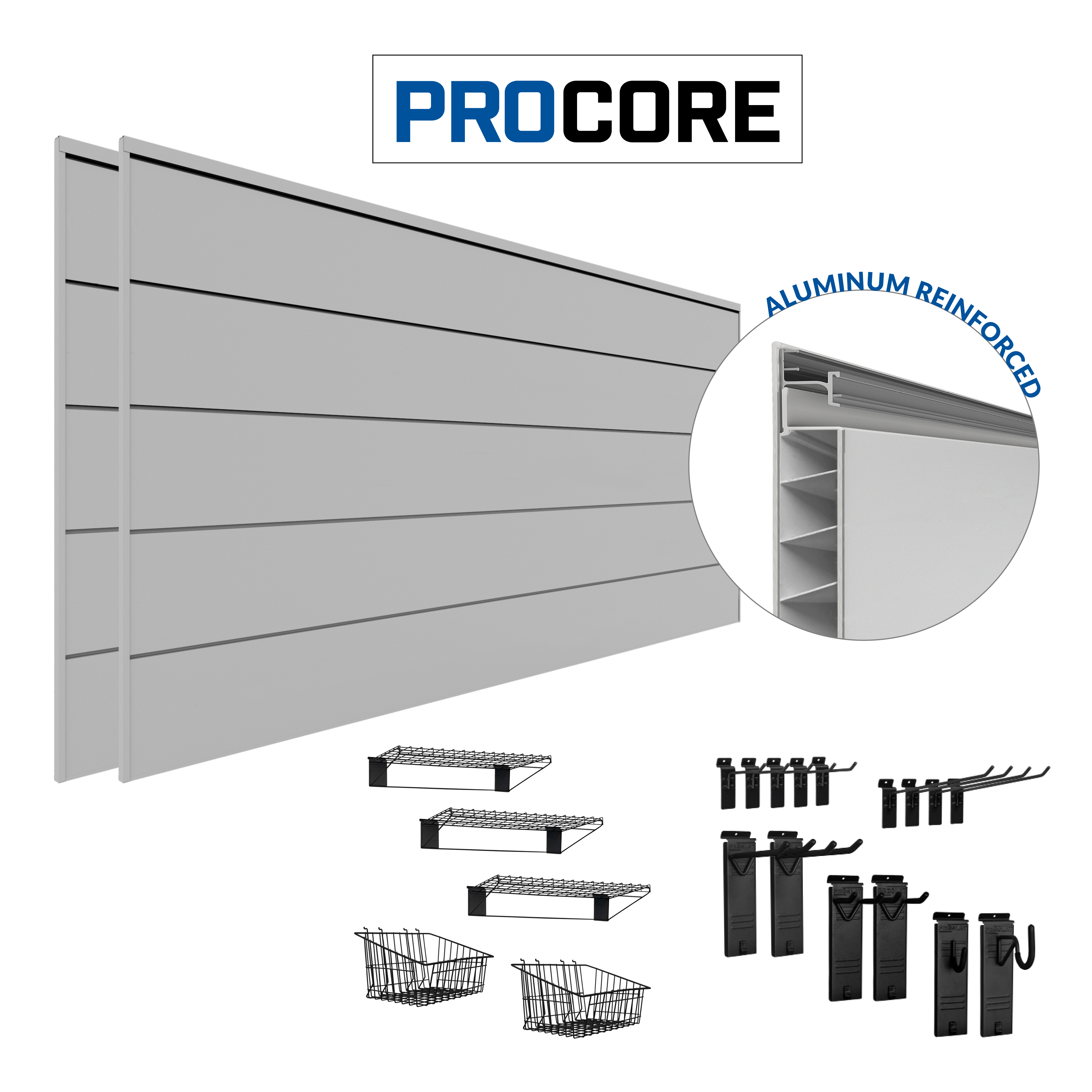 XL PROCORE Slatwall Ultimate Bundle
