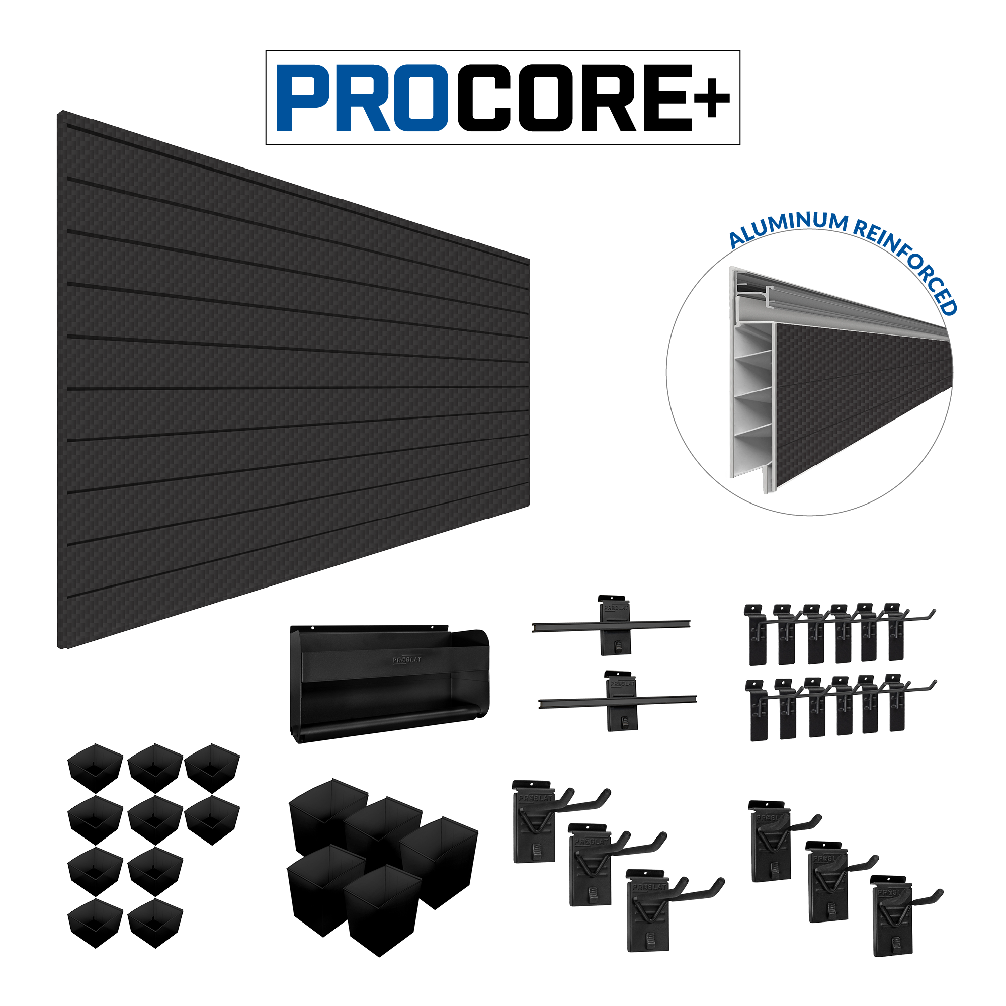PROCORE PLUS Slatwall Handyman bundle – STEALTH