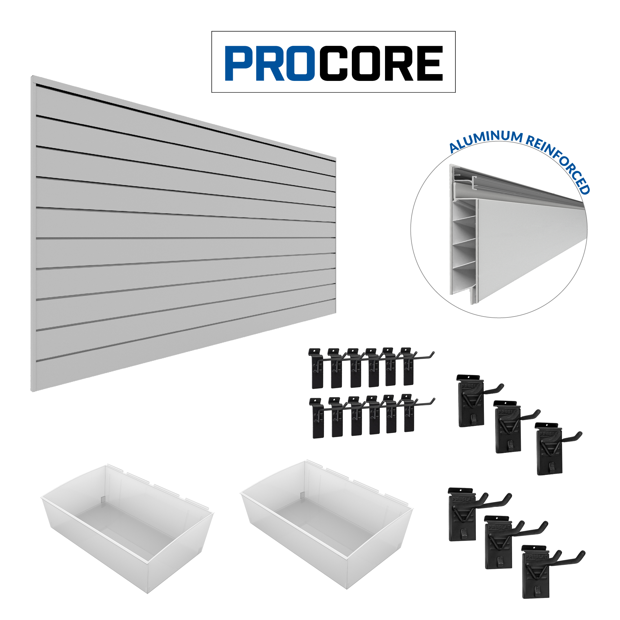 PROCORE Slatwall Organizer Bundle