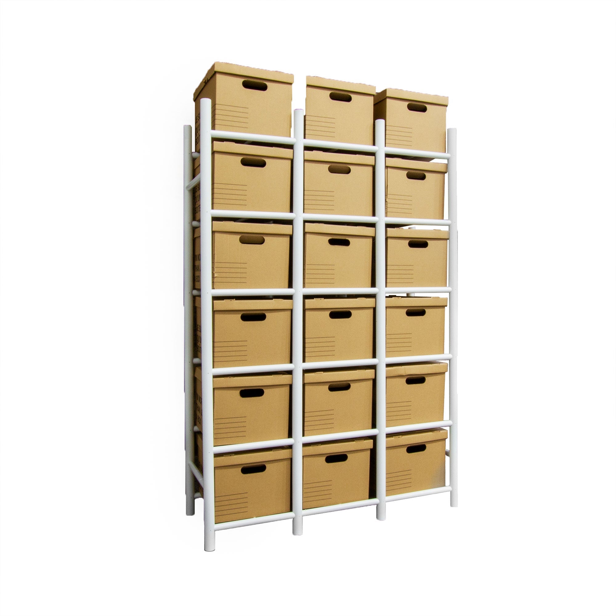 Bin Warehouse Rack – 18 Filebox