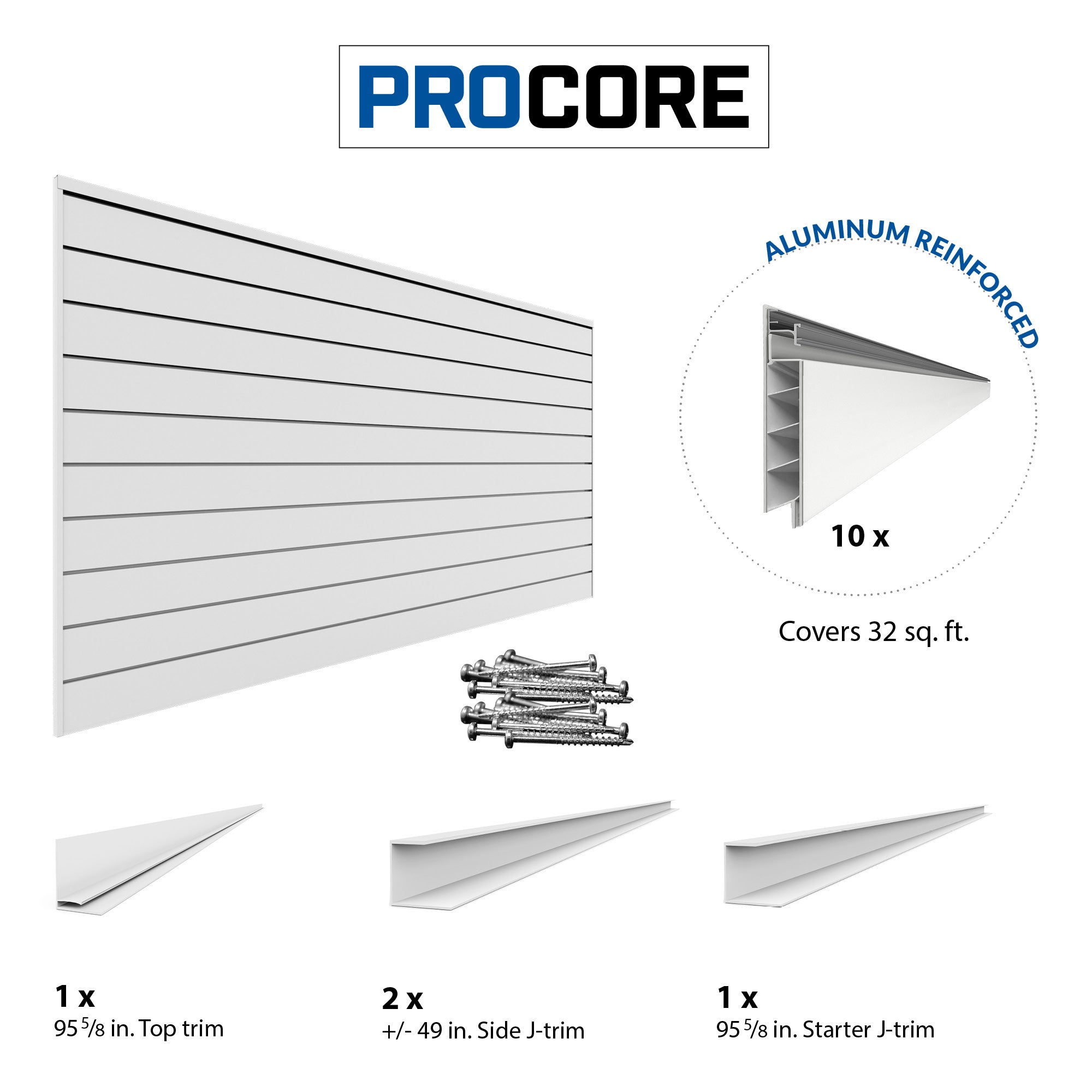 PROCORE Slatwall Sports Bundle