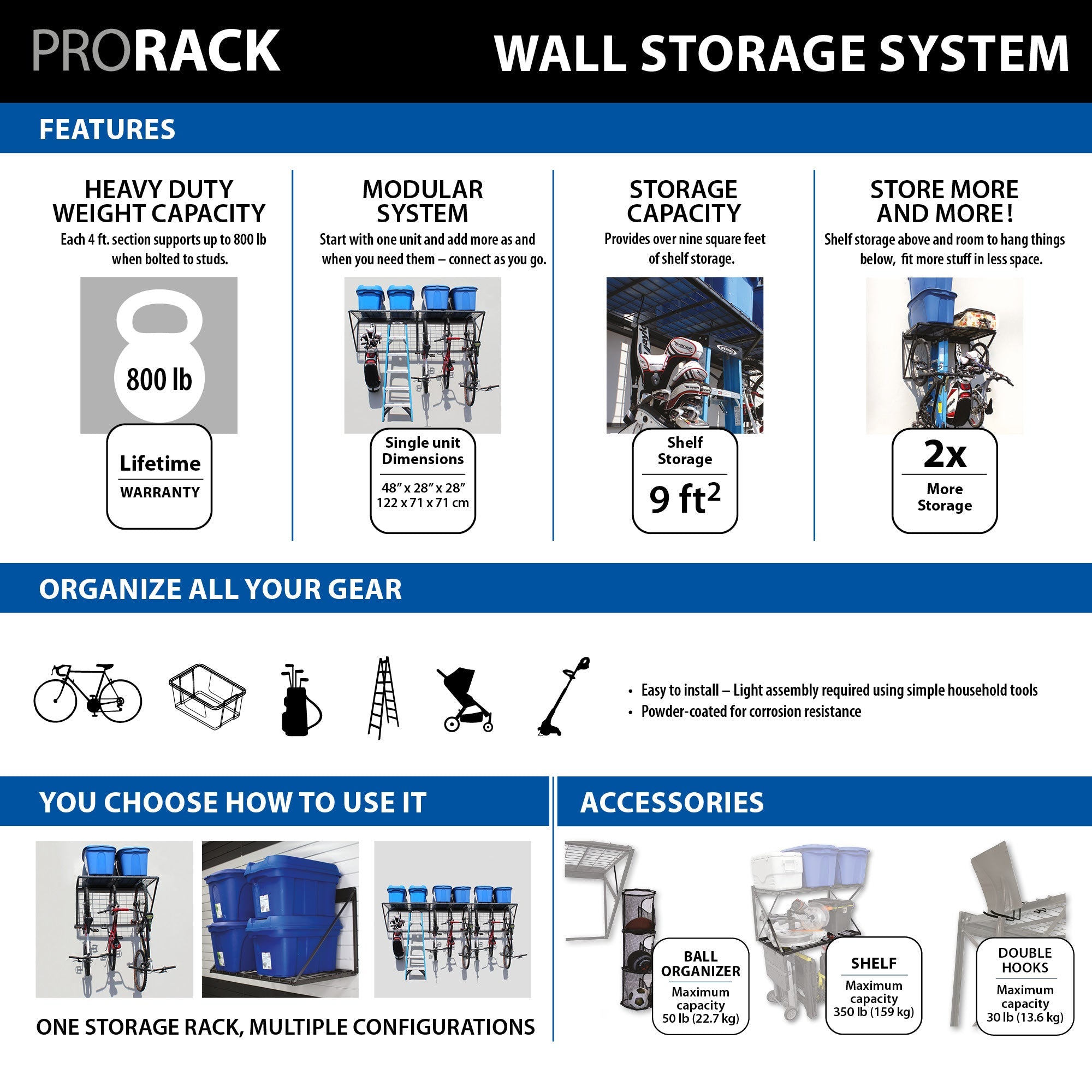 Ball Organizer – Prorack and Slatwall