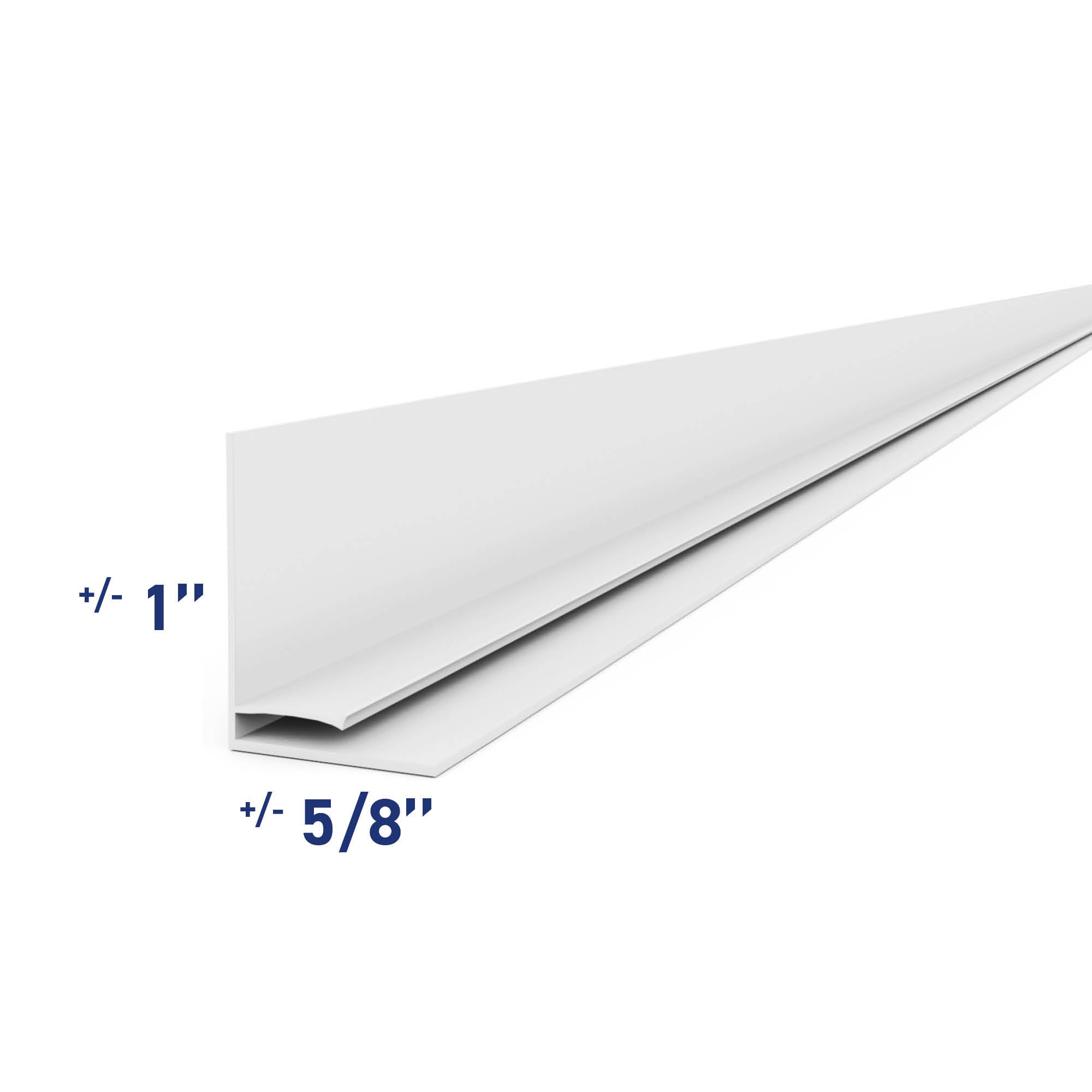 48.5 in. Classic Slatwall L Trim