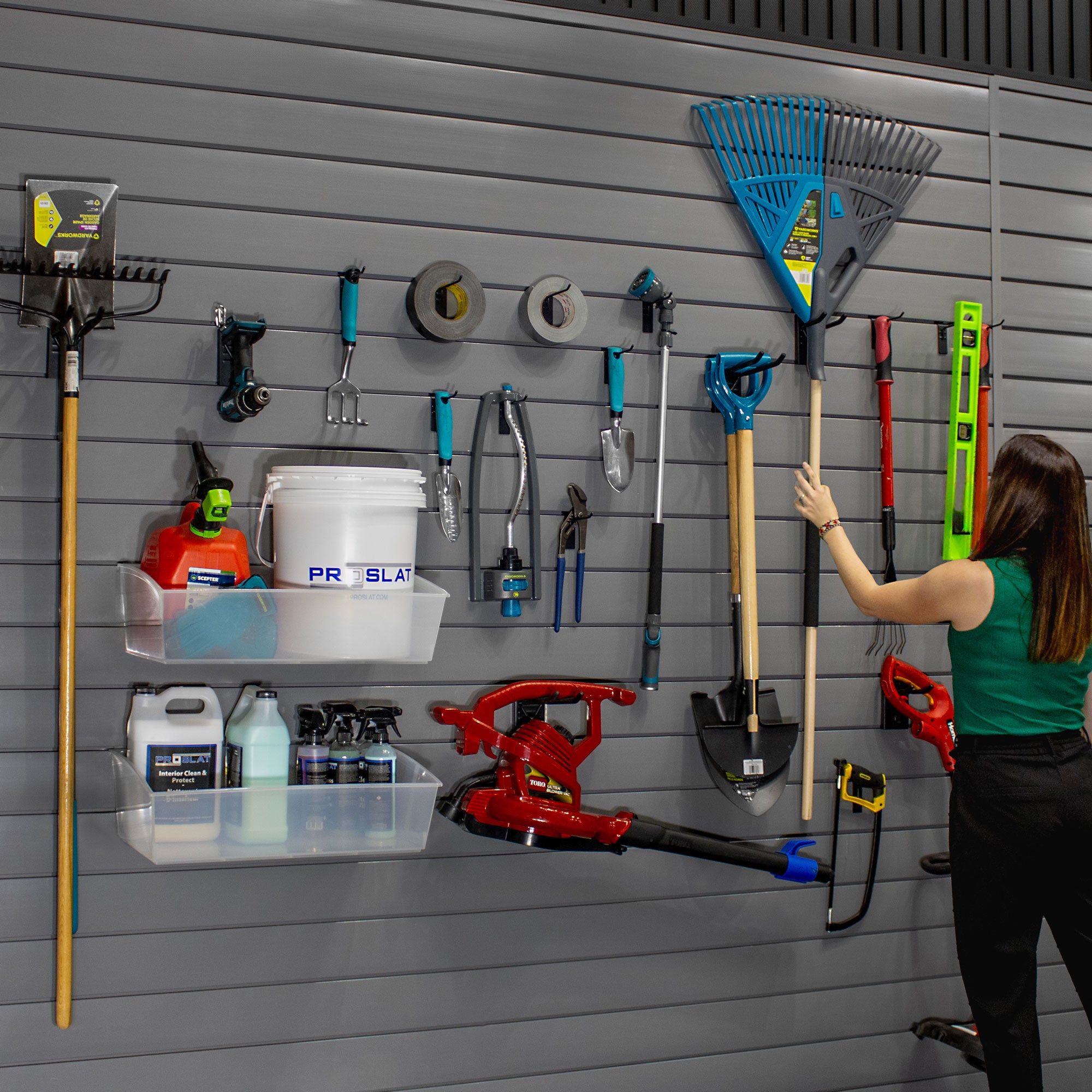 Classic Slatwall Organizer Bundle – STEALTH