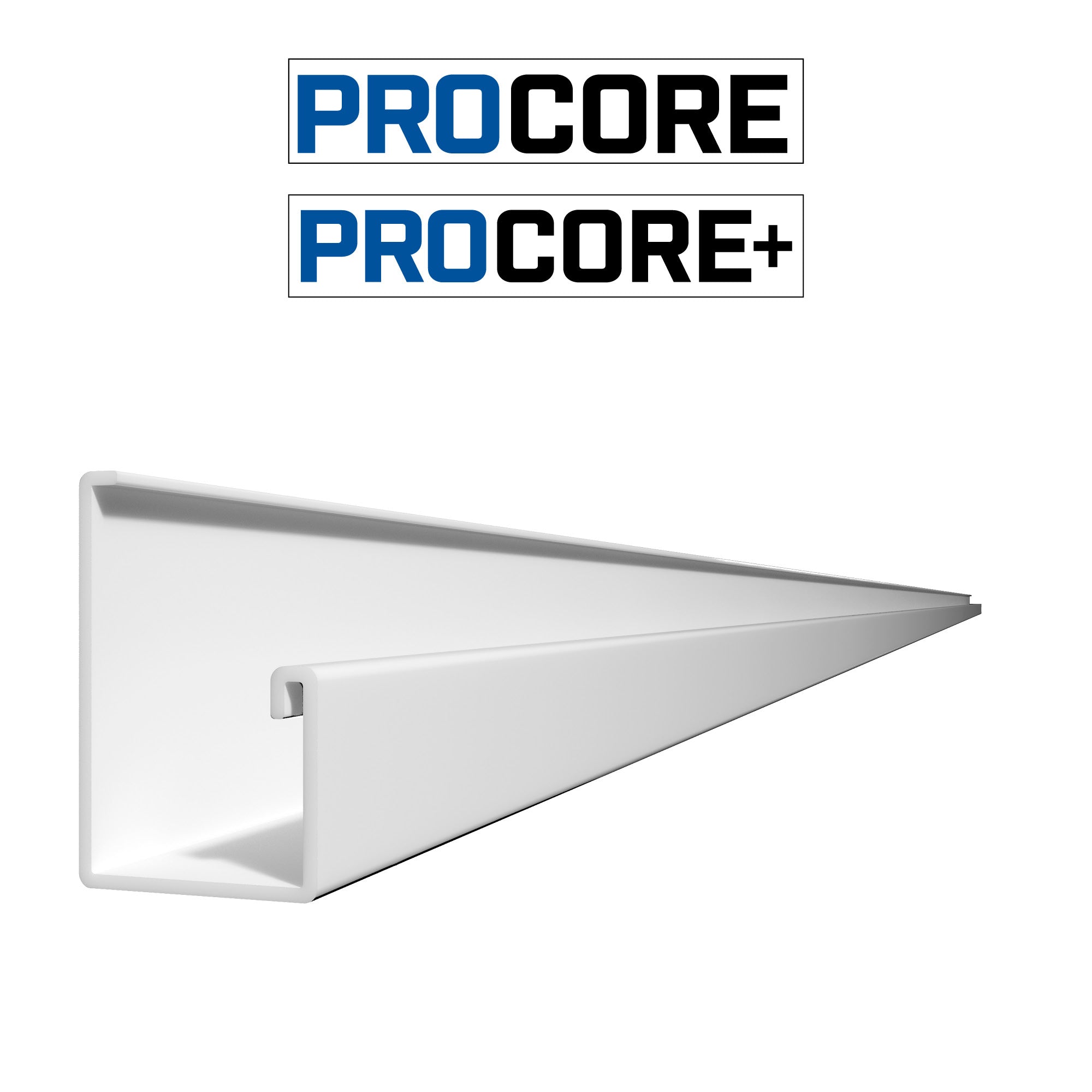 8 ft. PROCORE+ PVC Starter Trim Pack