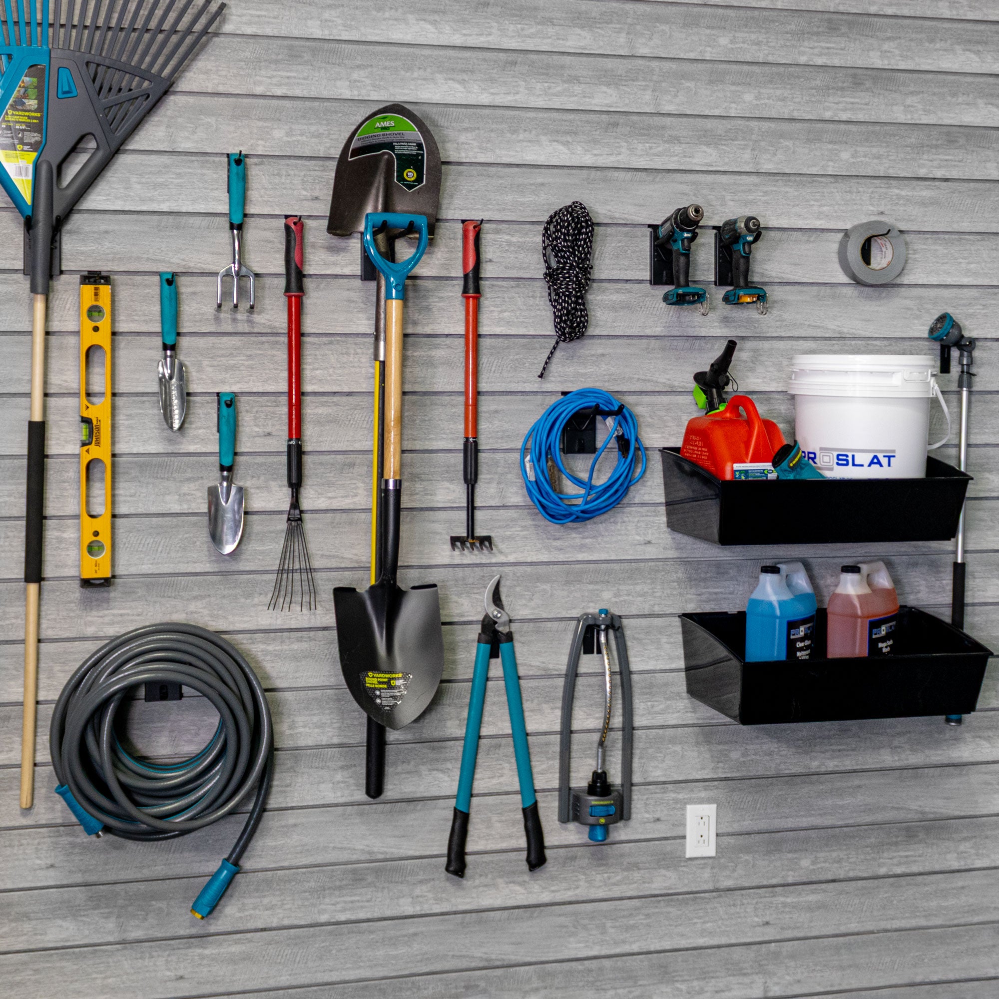 PROCORE PLUS Slatwall Organizer bundle – STEALTH
