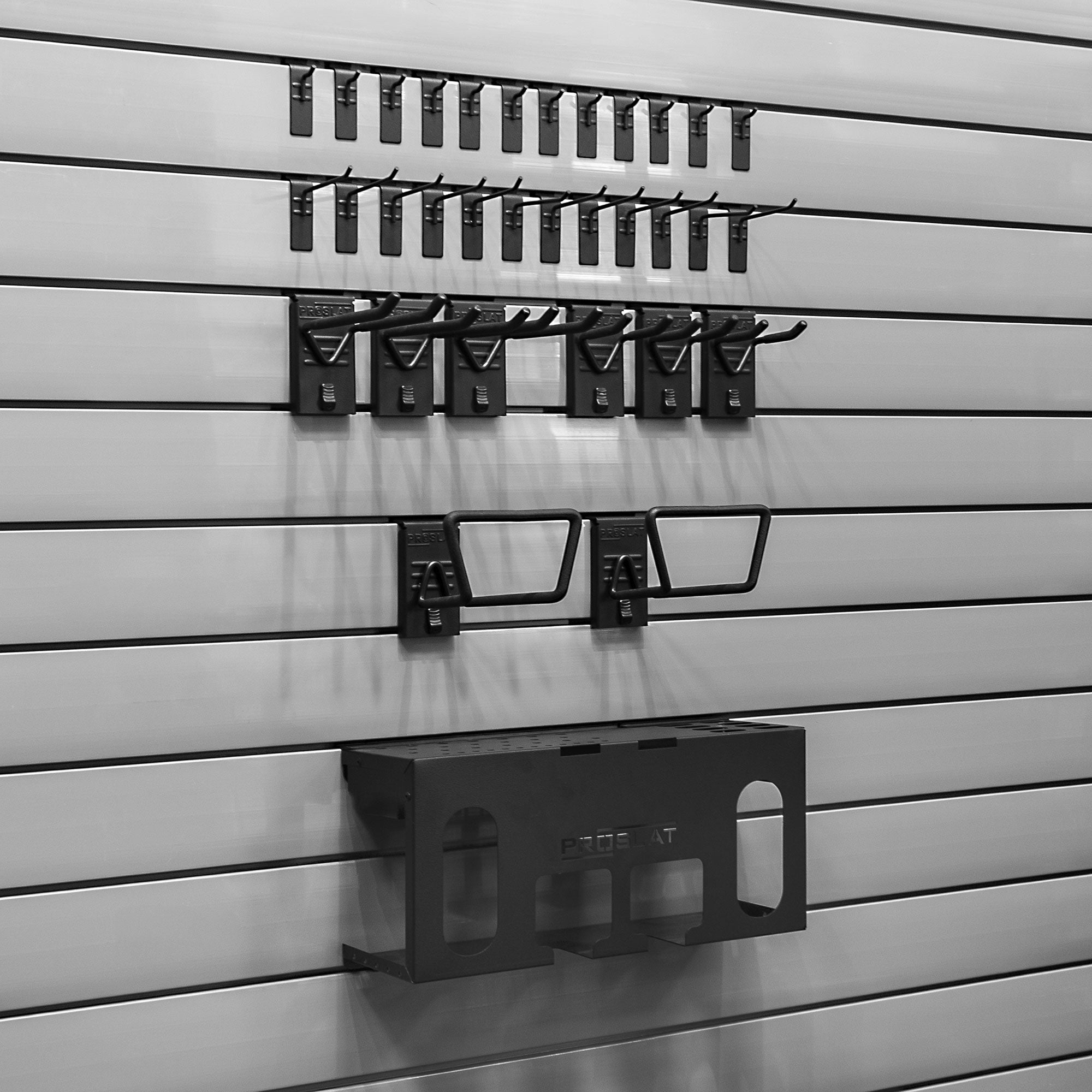 Classic Slatwall Ultimate Tool Organizer Bundle – STEALTH