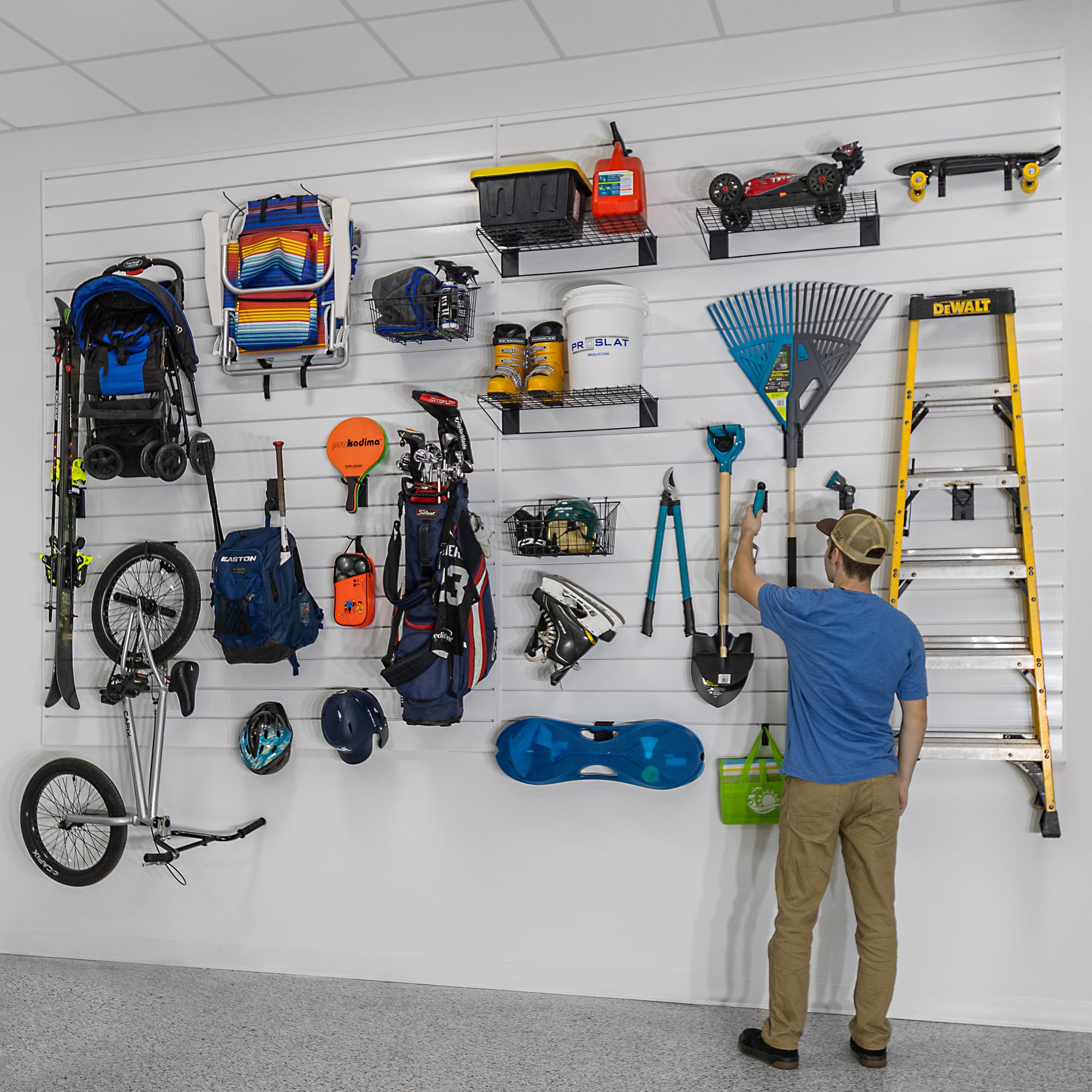 4 ft. x 8 ft. PROCORE PVC Slatwall