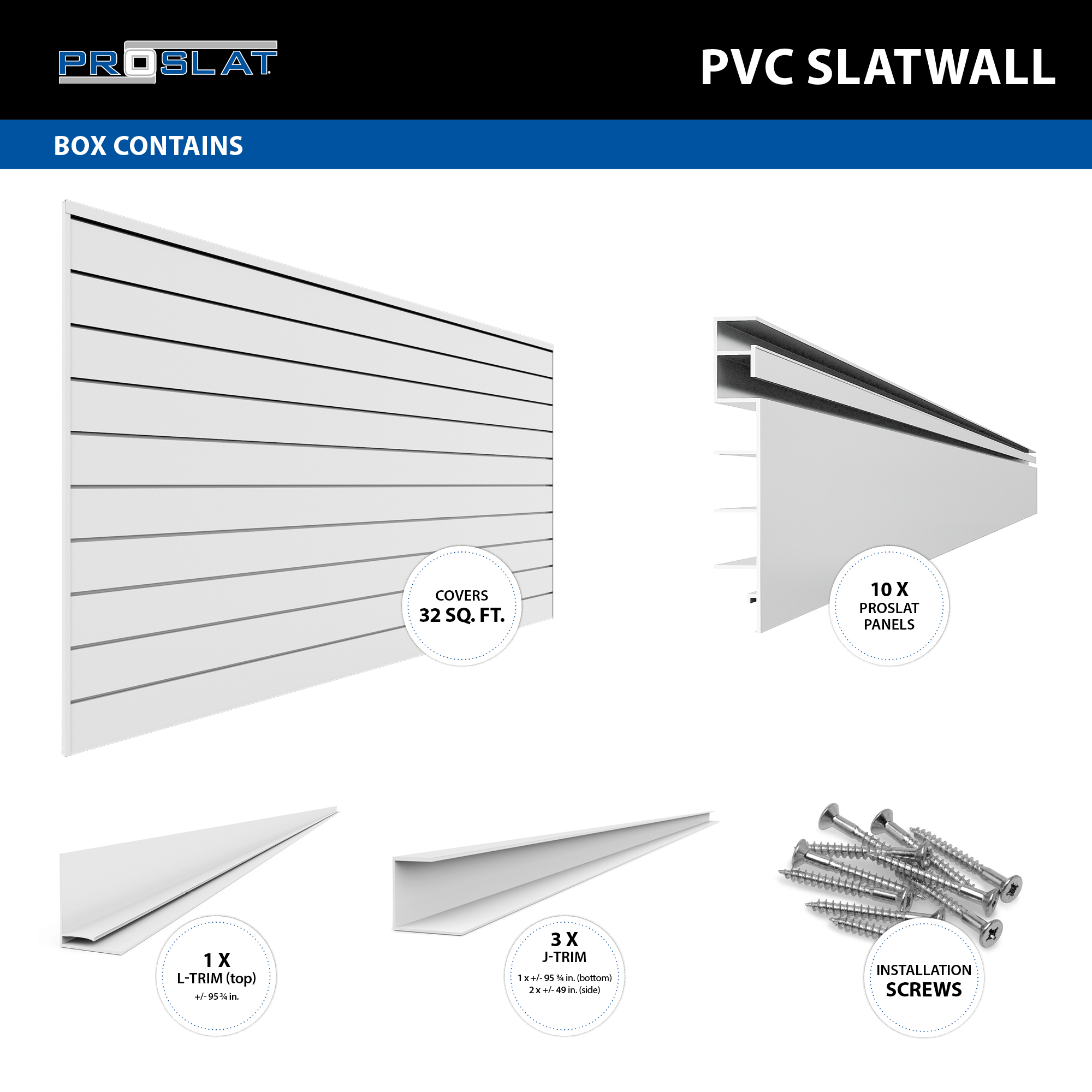 PVC Slatwall Mini Hook Kit Bundle – STEALTH