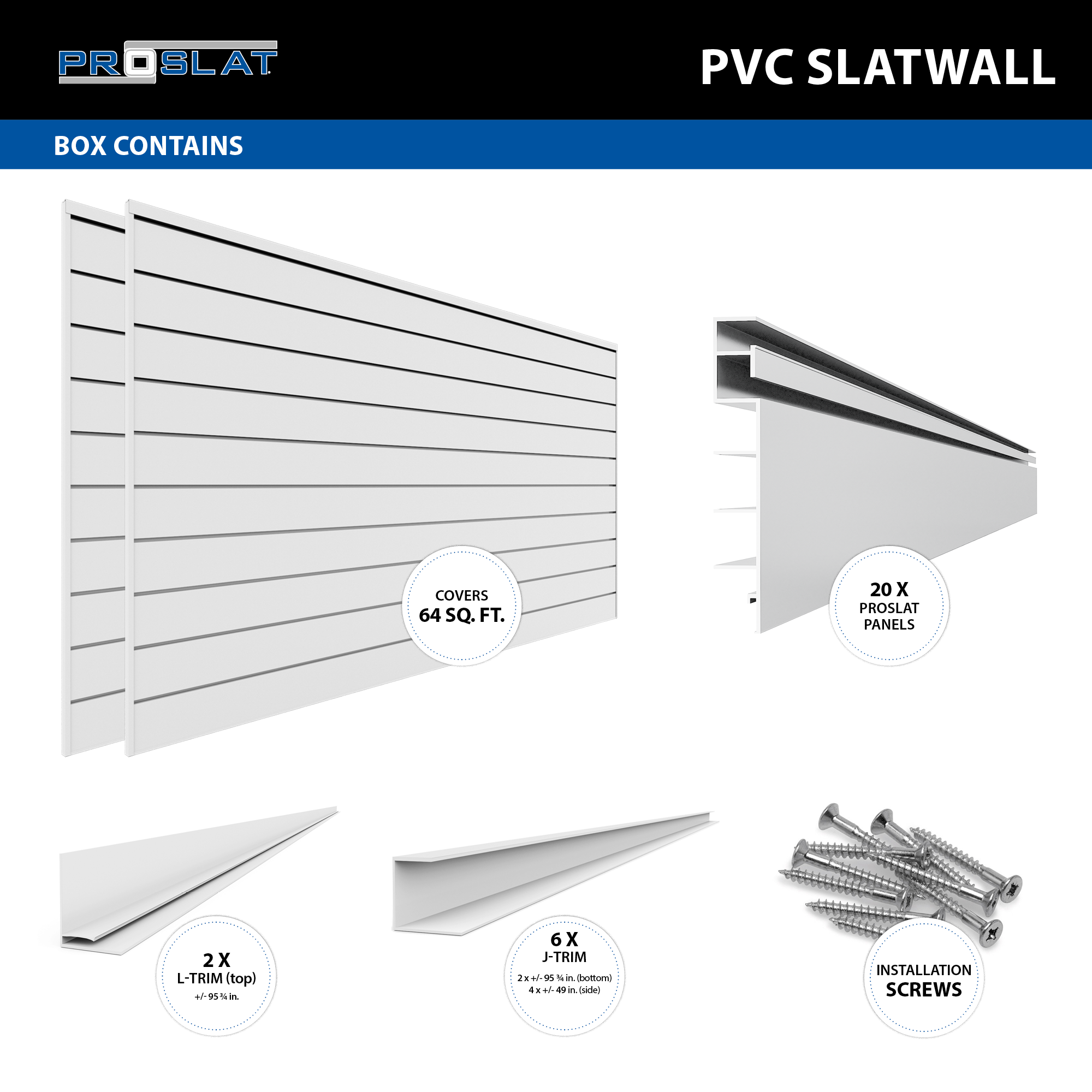 Classic Slatwall Essential Tool Bundle – STEALTH