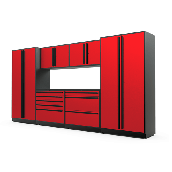 FusionPlus 13 ft set – TOOL – Red with Powder Coated Top