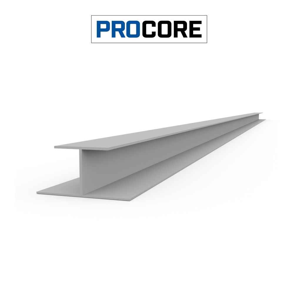 8 ft. PROCORE PVC H Trim Pack – Gray